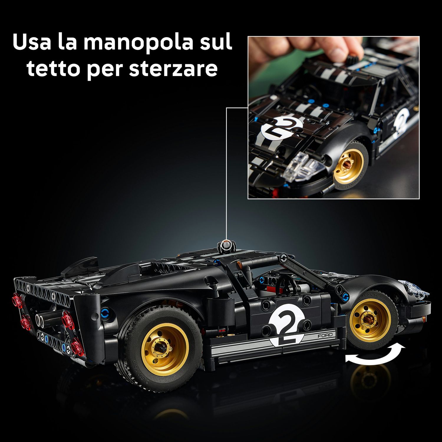 Lego technic 42223 – ford gt40 mkii 1966 - LEGO TECHNIC