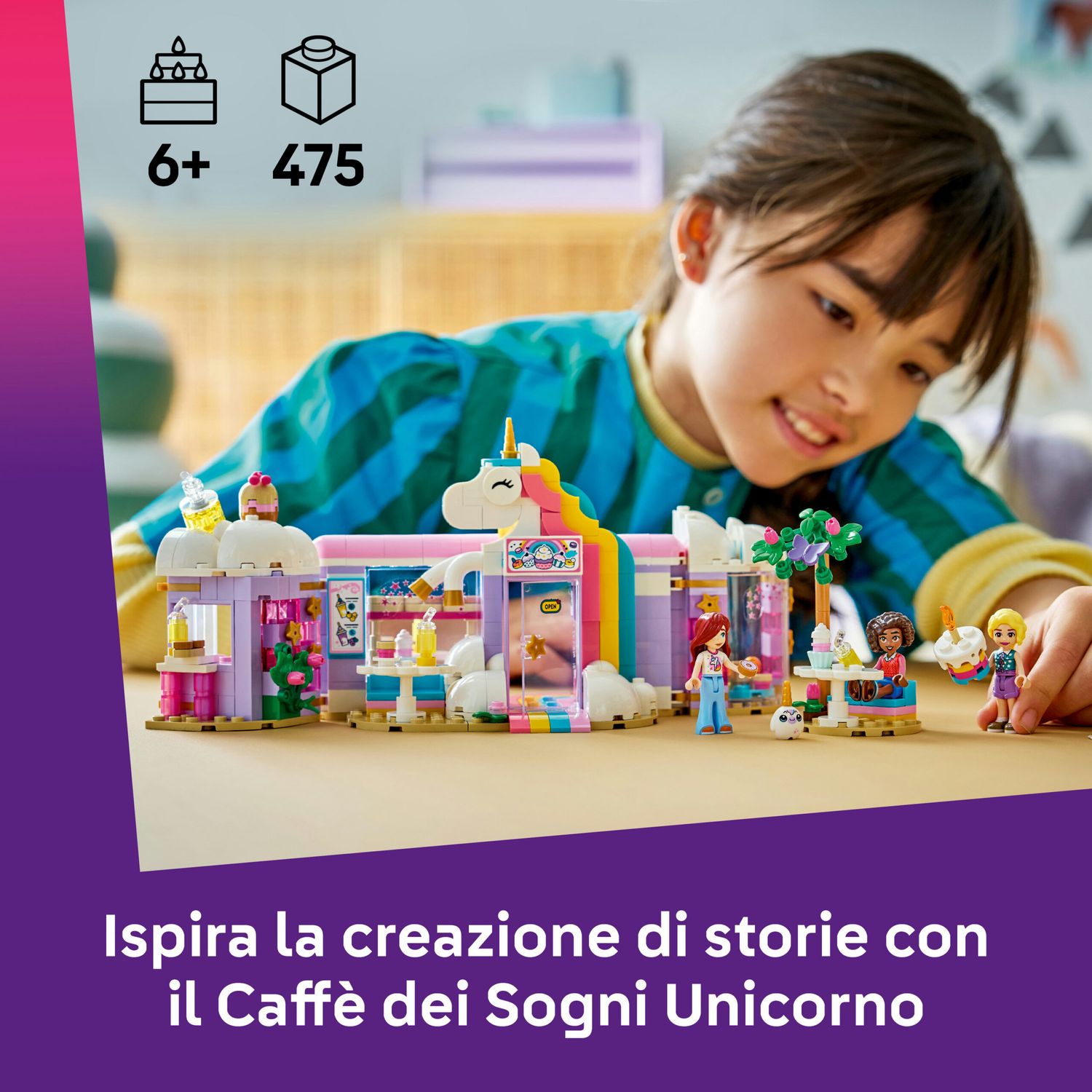 Lego friends 42684 – caffè sogni unicorno - LEGO FRIENDS
