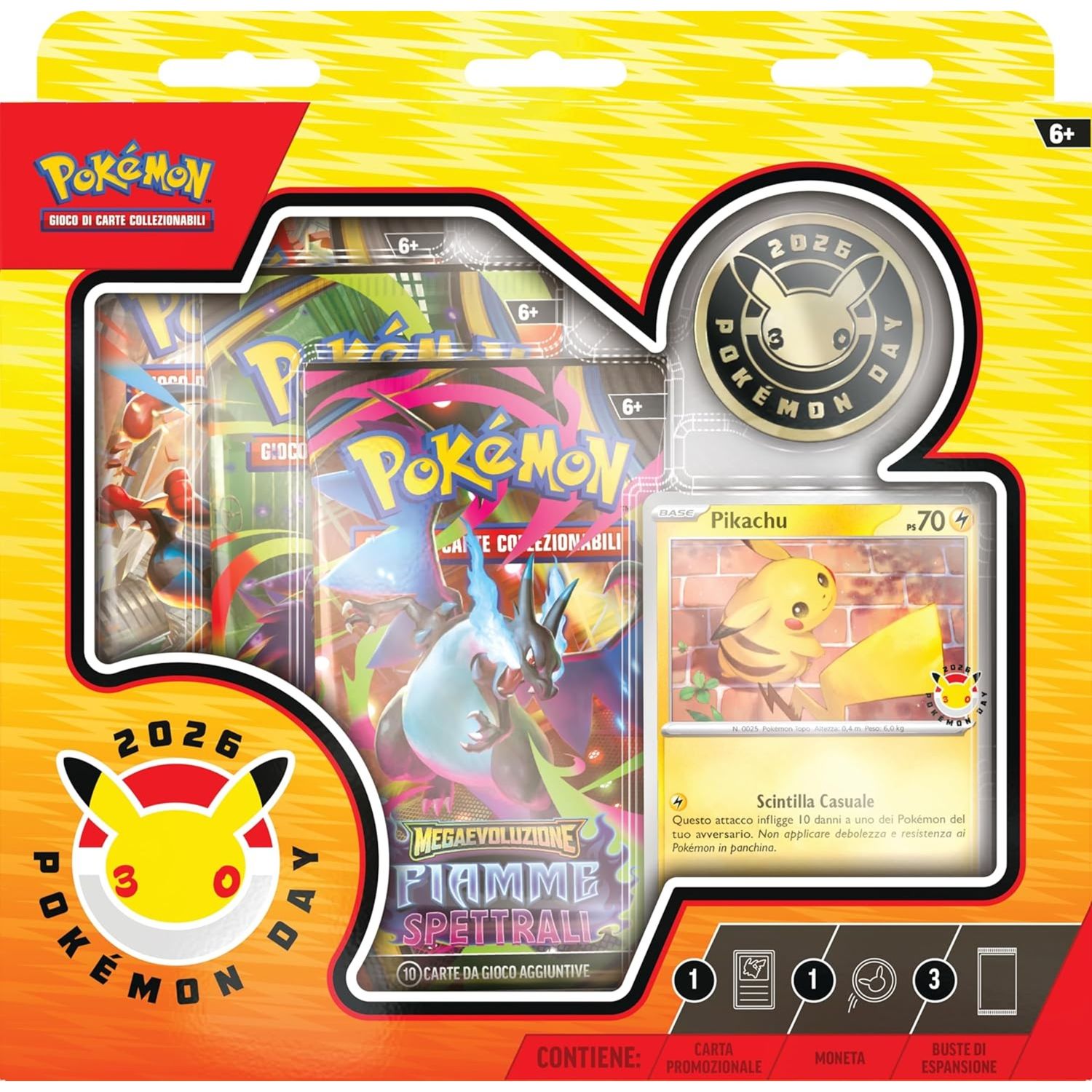 Pokémon day 2026 – collezione speciale pikachu | carte promo e buste gcc pokémon ita - POKEMON