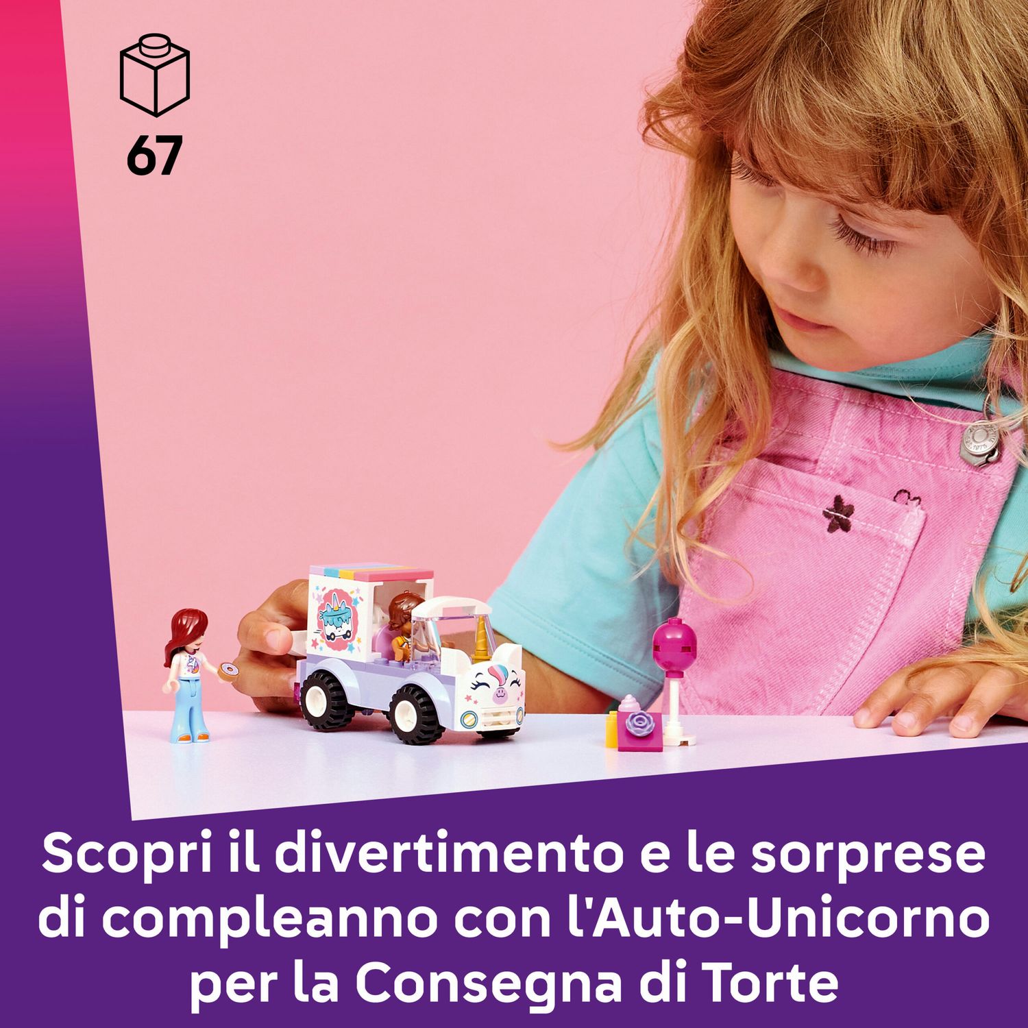 Lego friends 42675 – auto-unicorno torte - LEGO FRIENDS