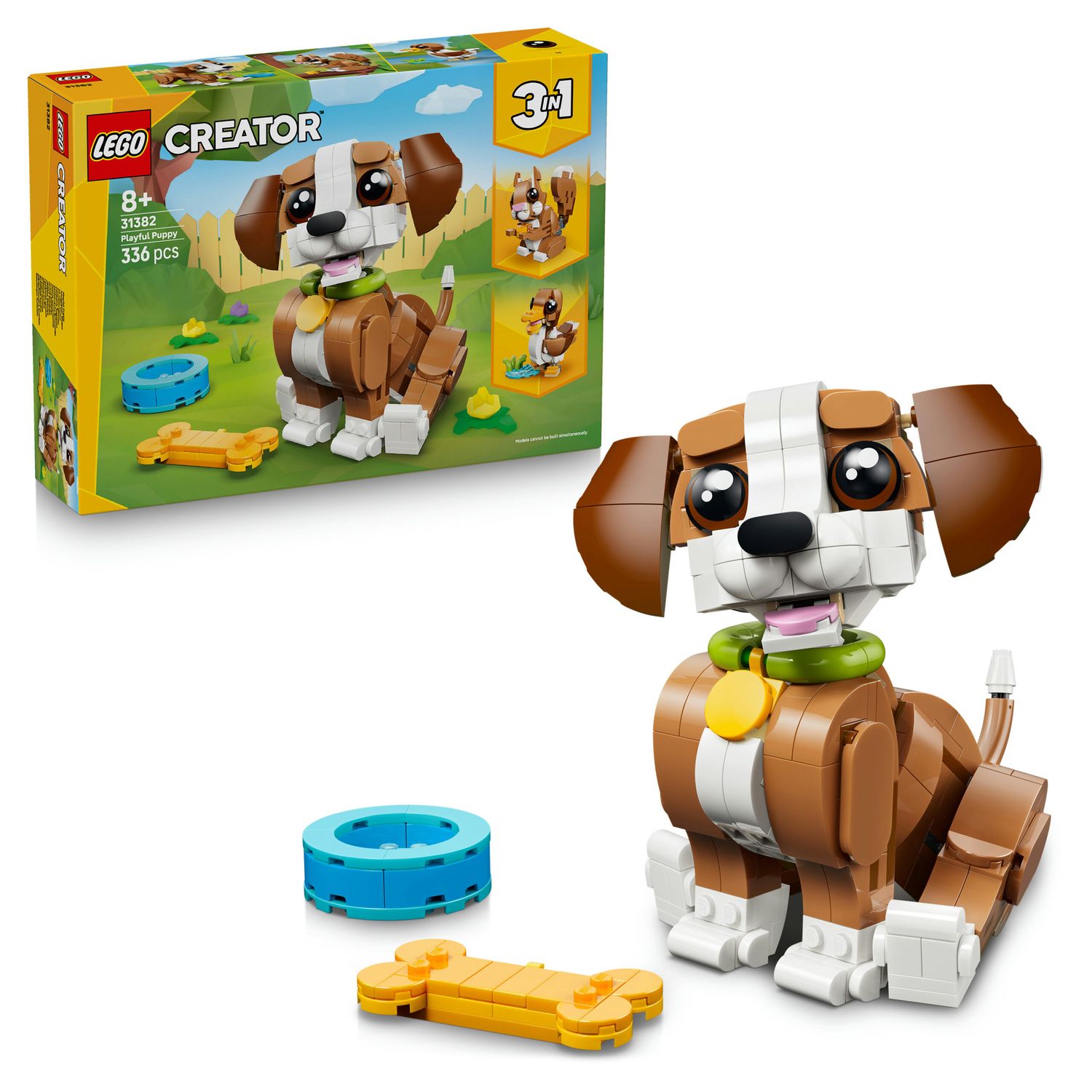 Lego creator 31382 3in1 adorabili animali: cagnolino giocoso - LEGO CREATOR