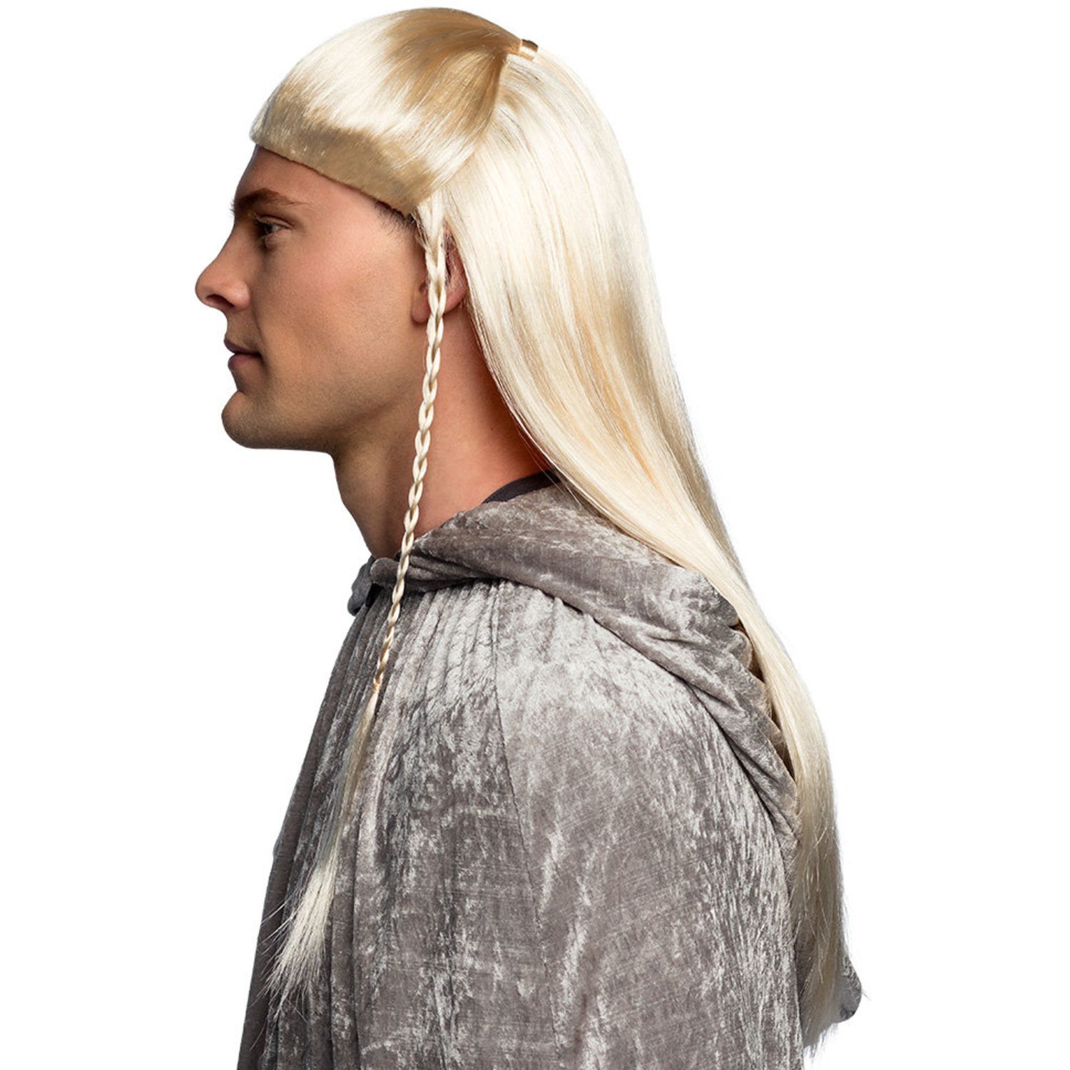 Parrucca elfo adulto con capelli sintetici - BIGIEMME