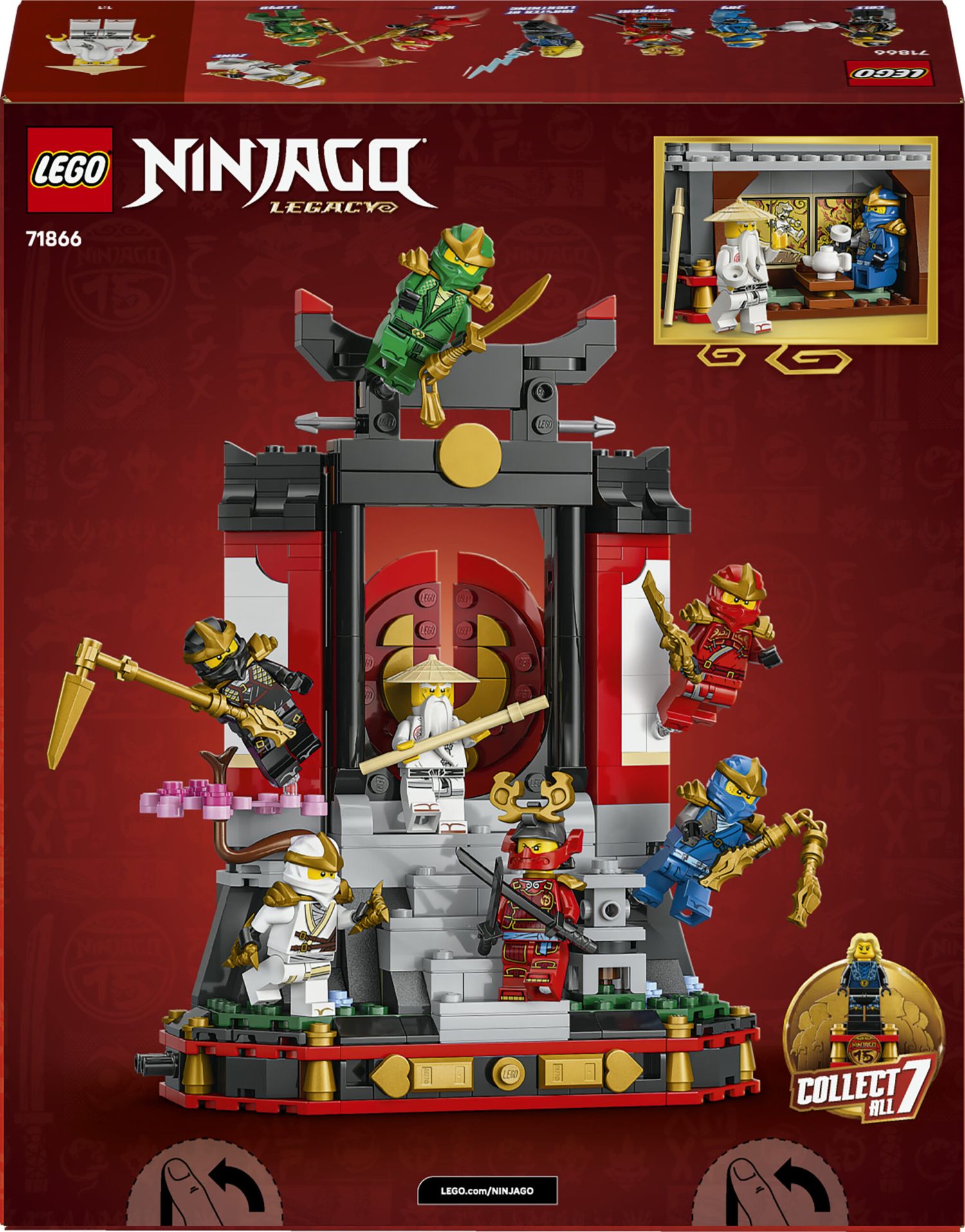 Lego ninjago 71866 – display ninja 15° anniversario - LEGO NINJAGO