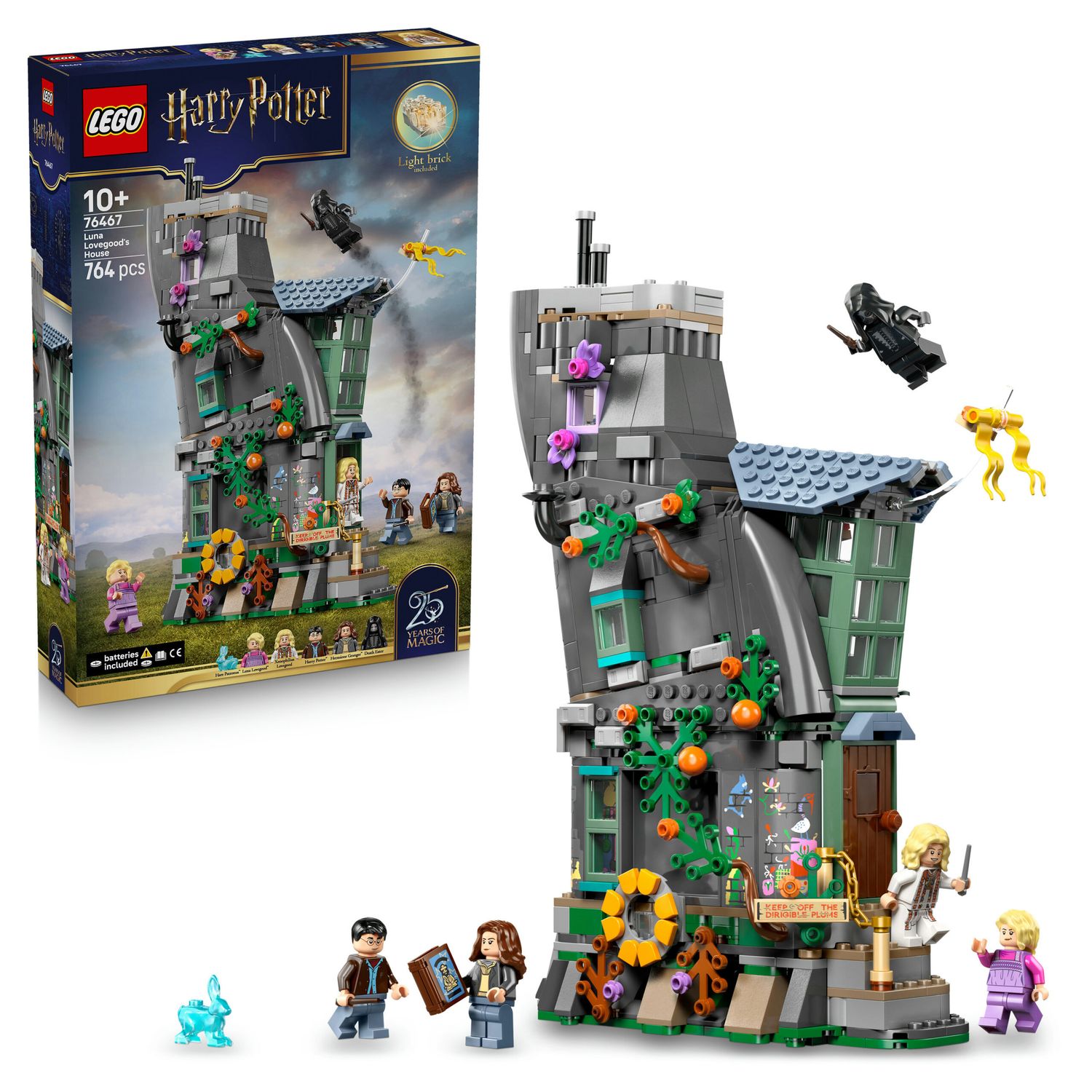 Lego harry potter 76467 – casa di luna lovegood - Lego