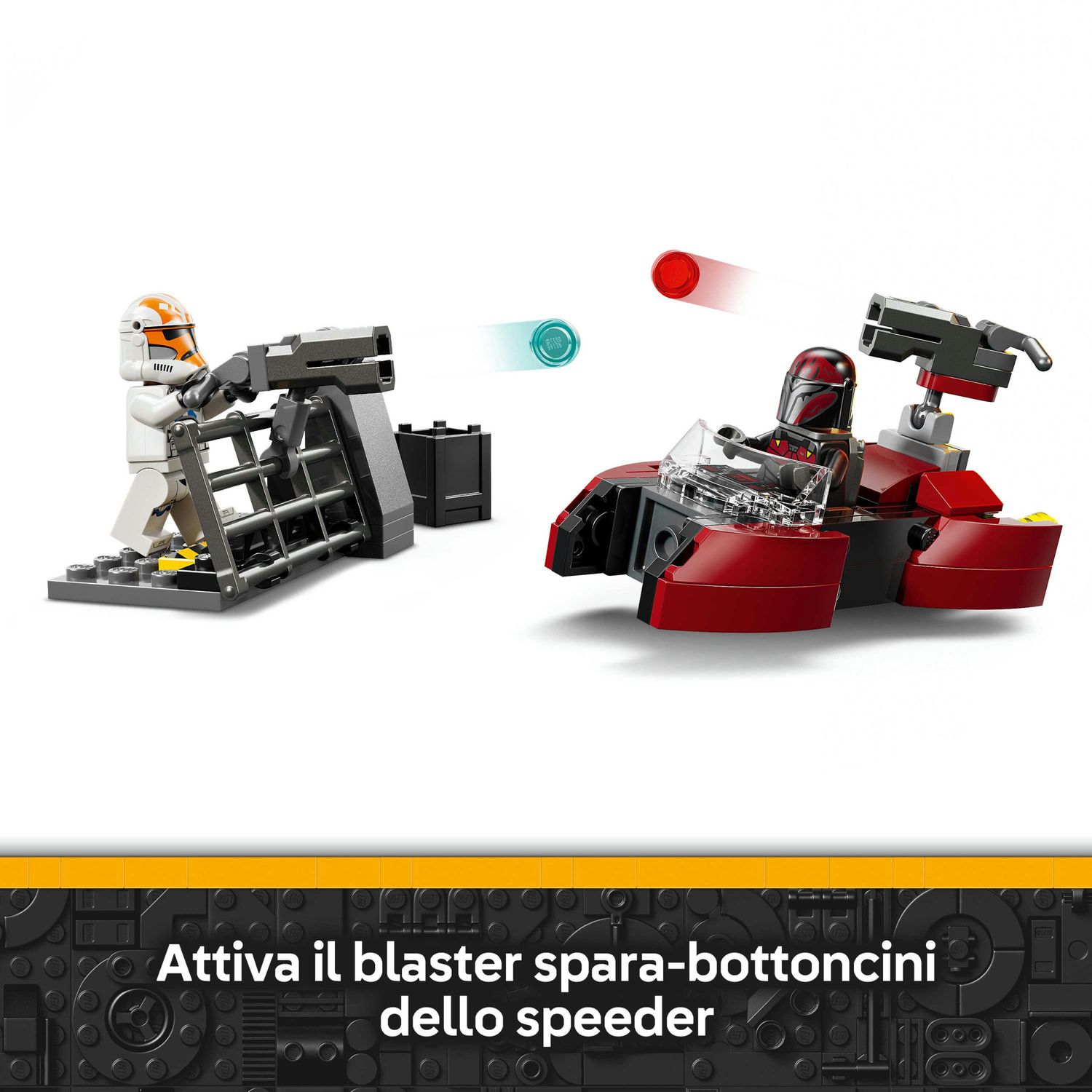 Lego star wars 75449 – battle pack assedio di mandalore - Lego