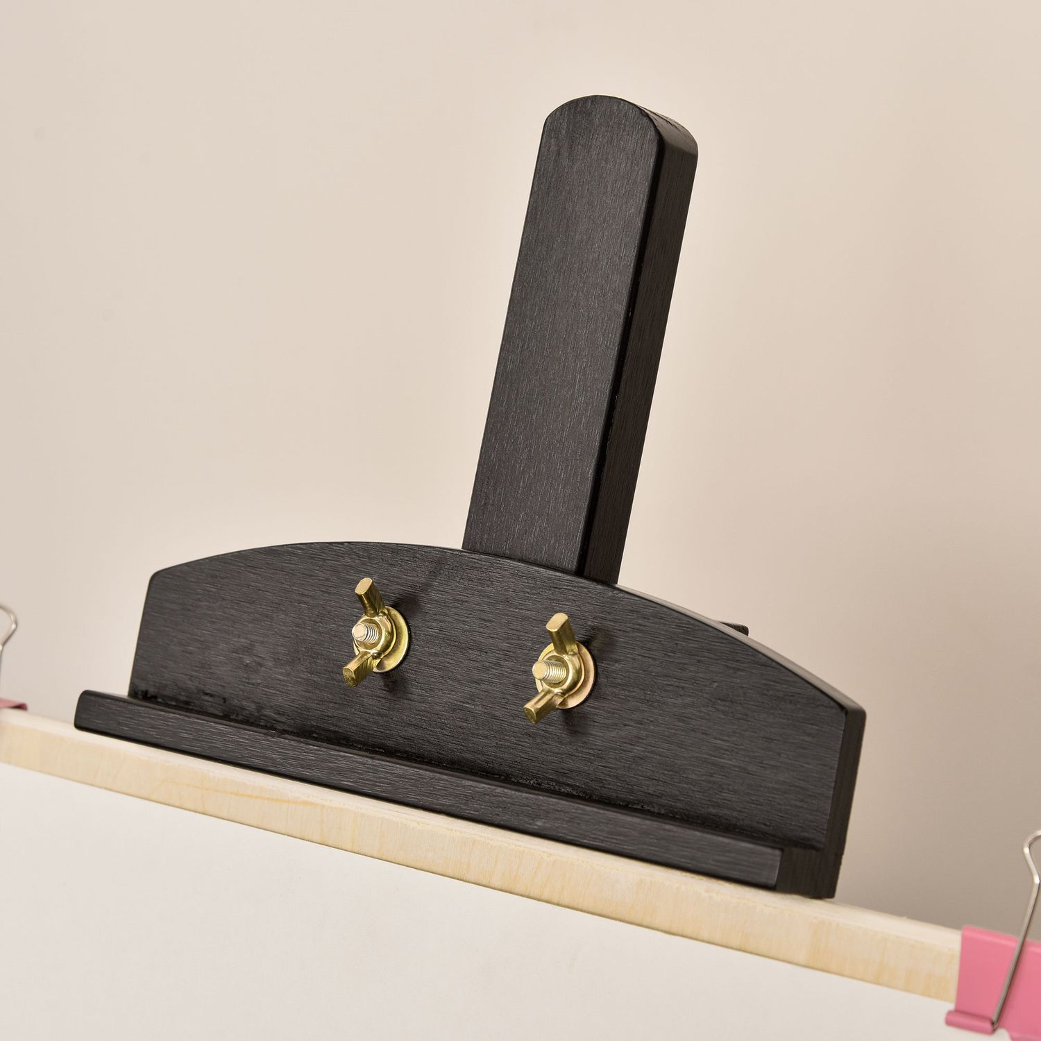 Cavalletto pittura, 135 cm cavalletto treppiede per dipingere su tela, cavalletto in legno di pino regolabile - 