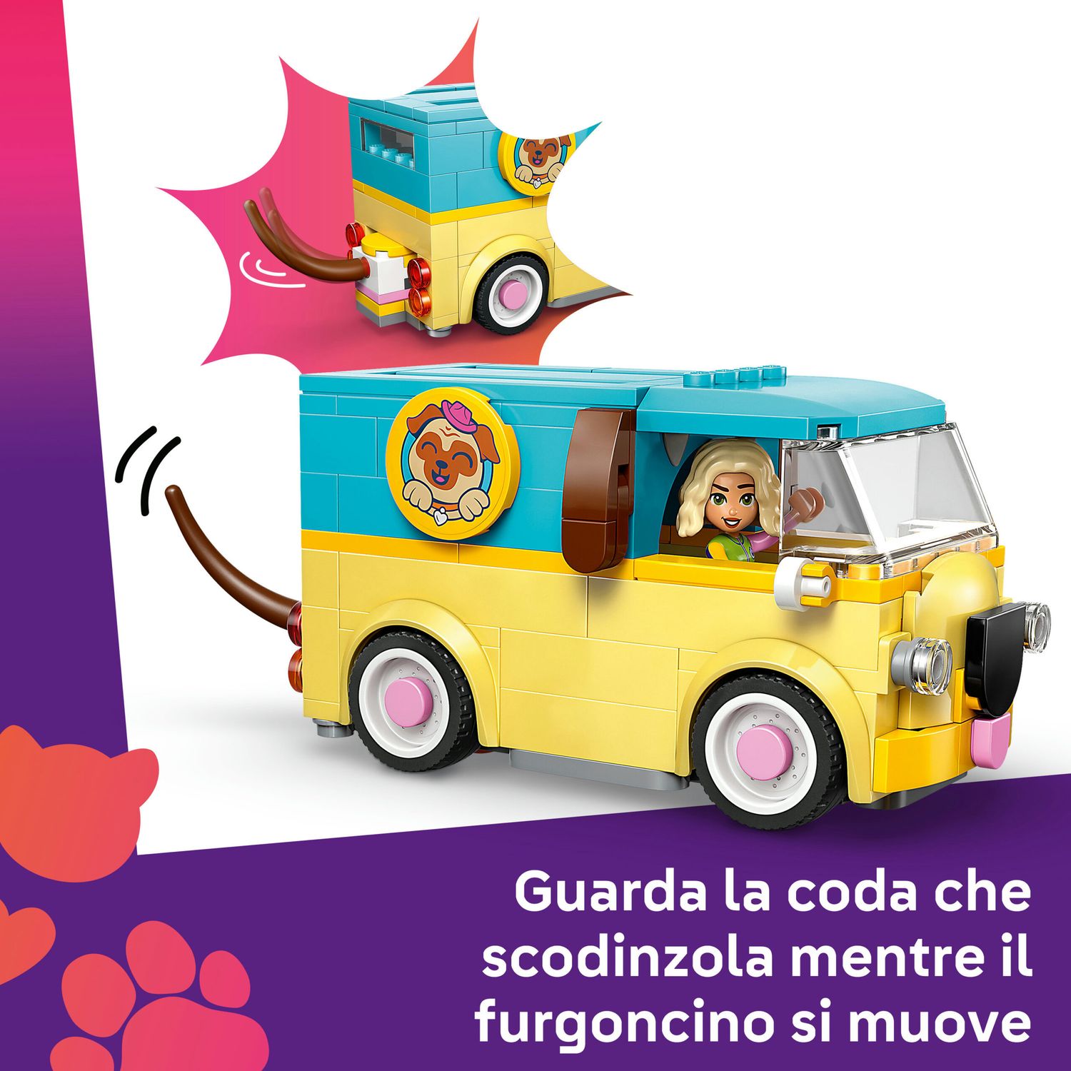 Lego friends 42678 – furgone di accessori per animali - LEGO FRIENDS