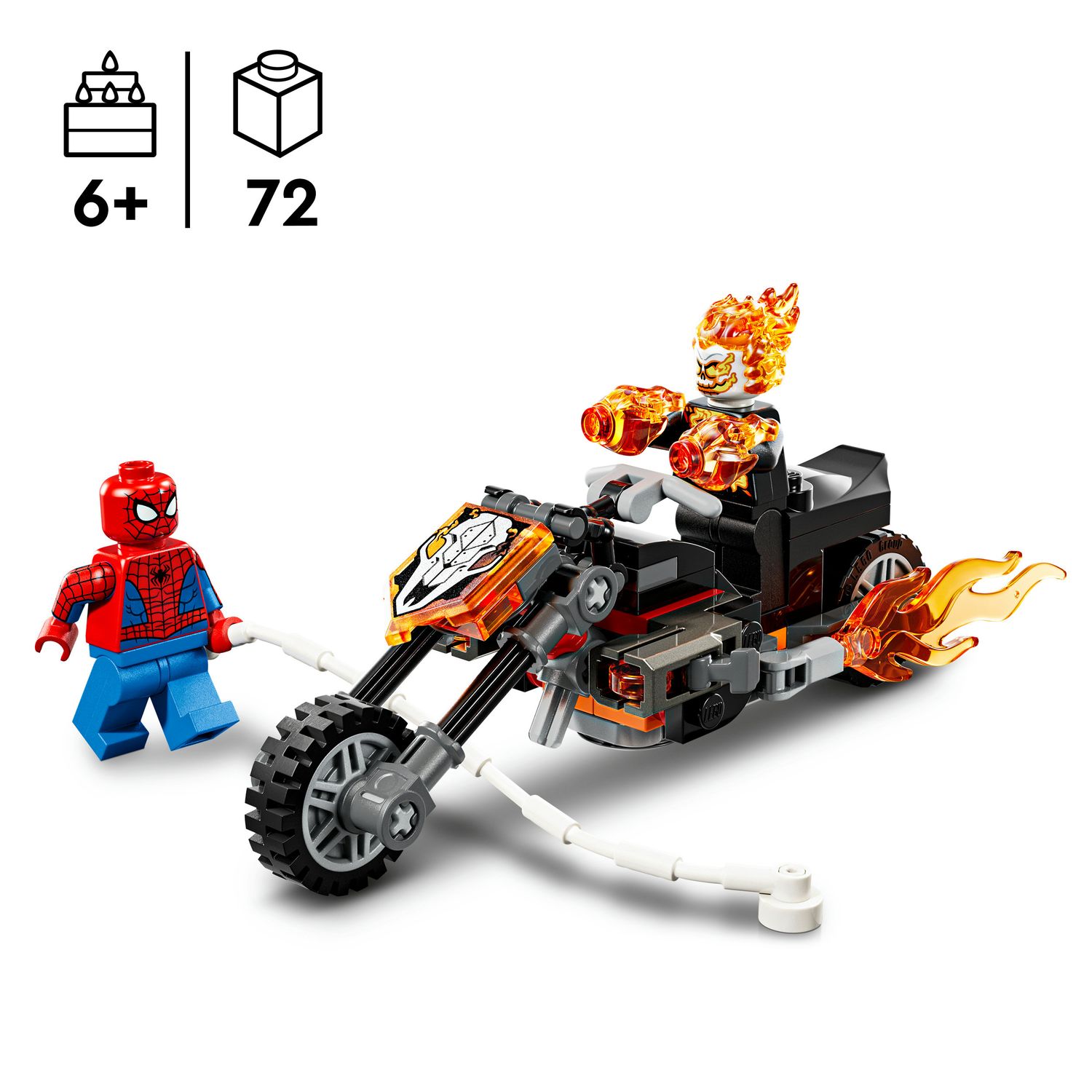 Lego marvel 76335 – spider-man vs ghost rider - LEGO SUPER HEROES