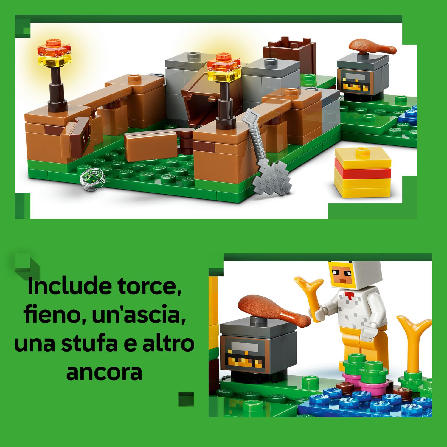 Lego minecraft 21585 – fattoria galline - Lego