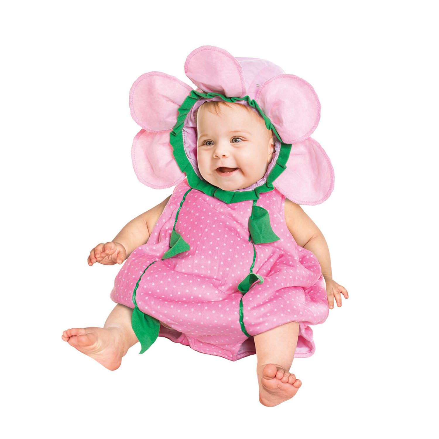 Costume carnevale fiorellino saccotto neonato 6-12 mesi - carnaval queen - CARNAVAL QUEEN