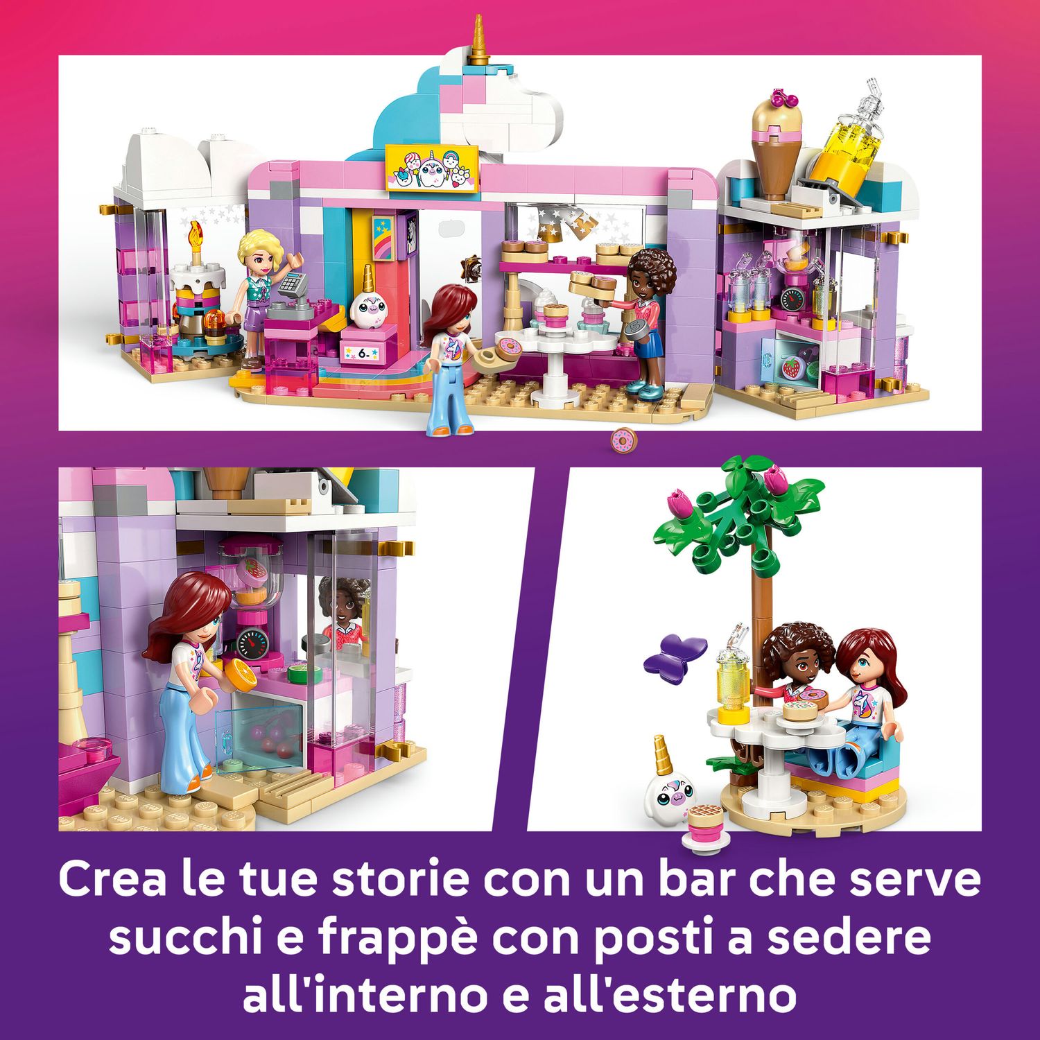 Lego friends 42684 – caffè sogni unicorno - LEGO FRIENDS