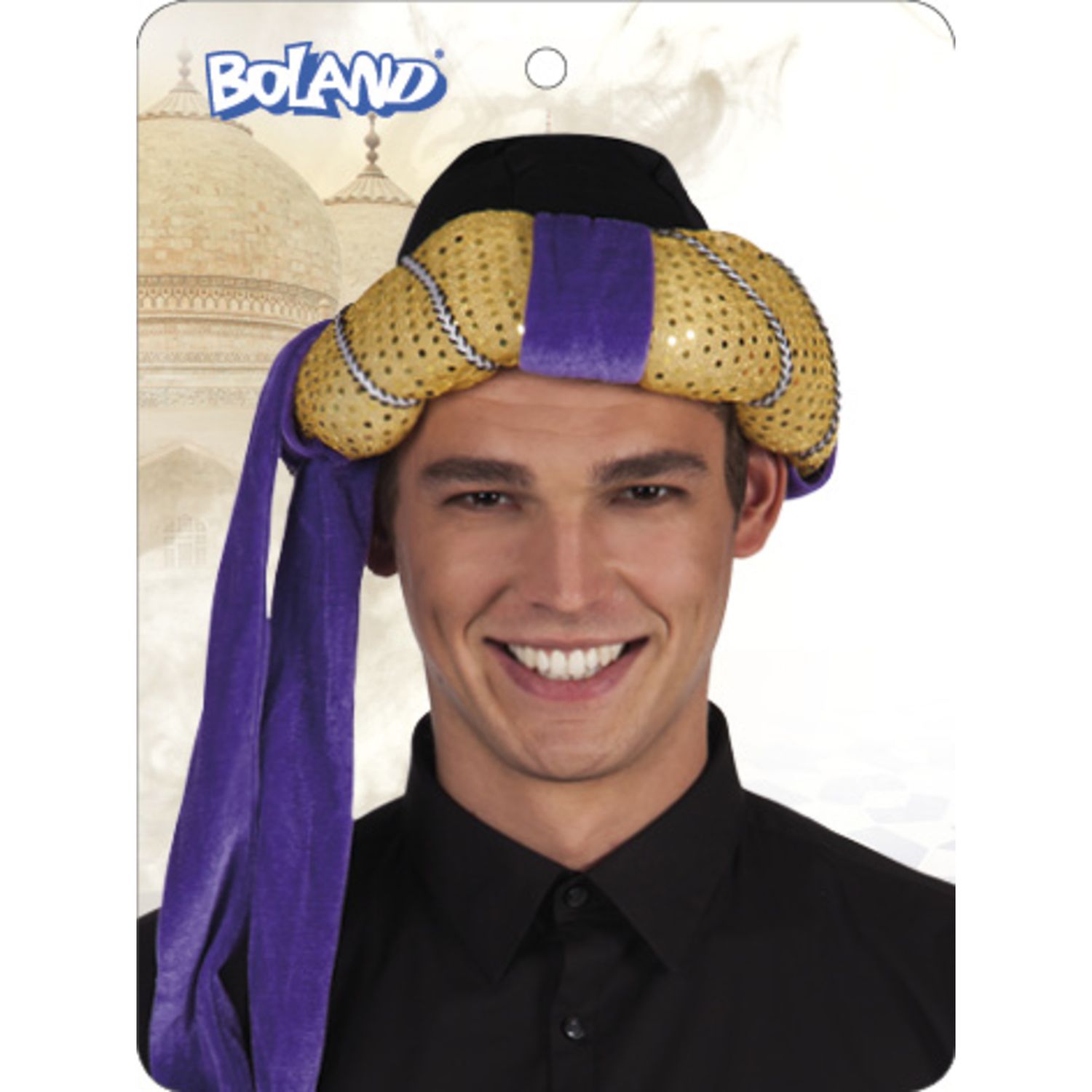 Cappello turbante arabo sultano omar adulto - BIGIEMME