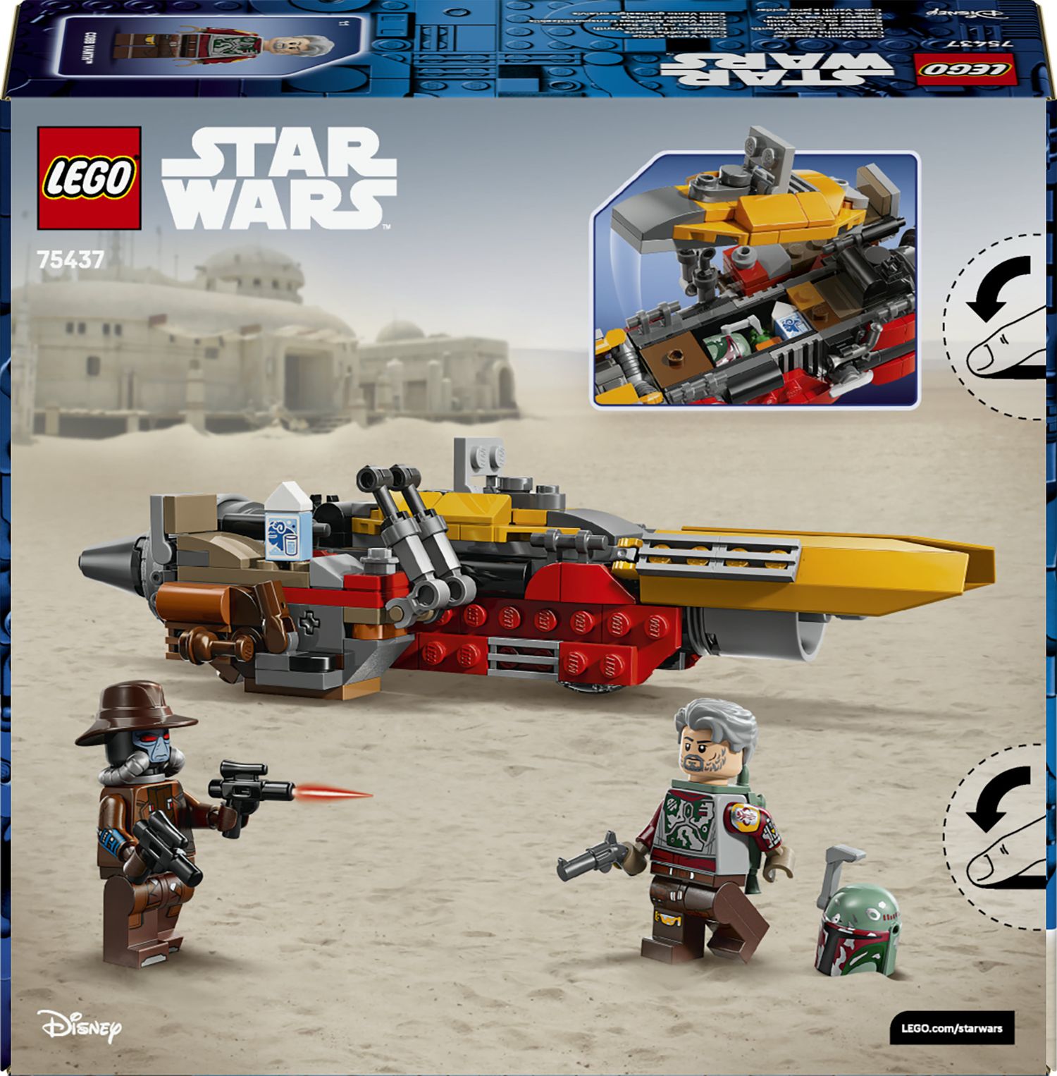 Lego star wars 75437 – speeder di cobb vanth - Lego
