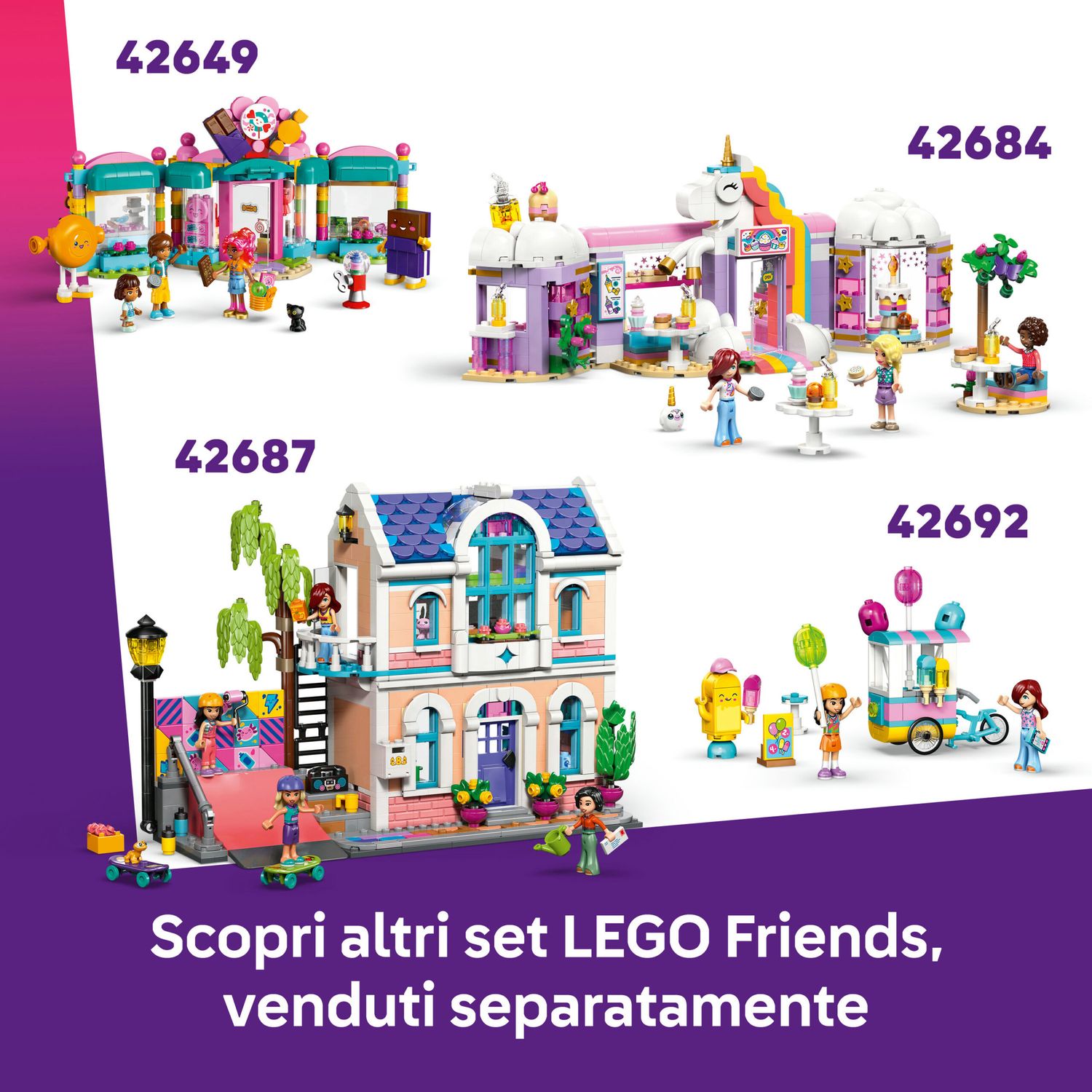 Lego friends 42680 – minimarket heartlake city - LEGO FRIENDS