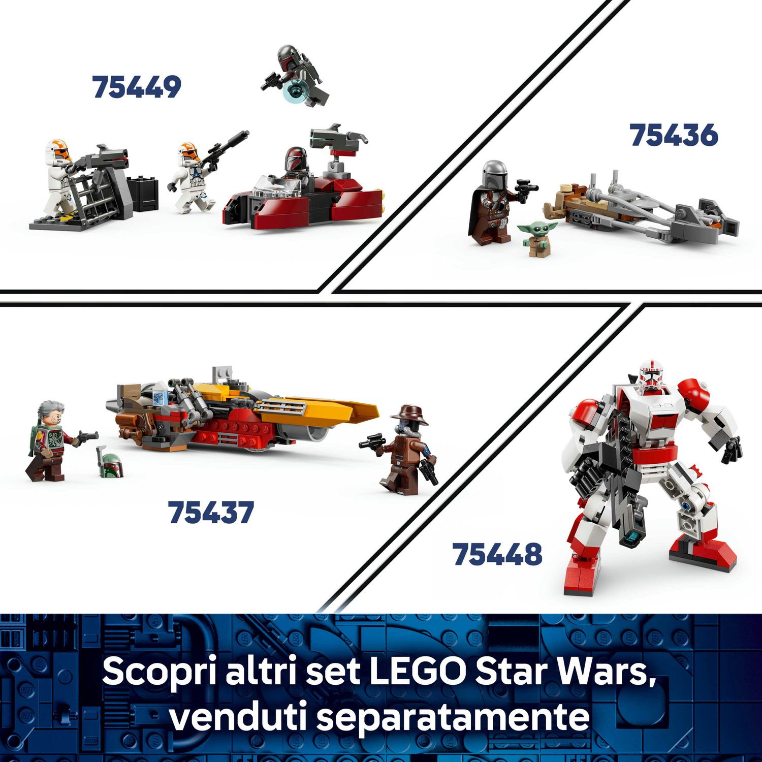 Lego 75443 – star wars la casa di grogu - Lego