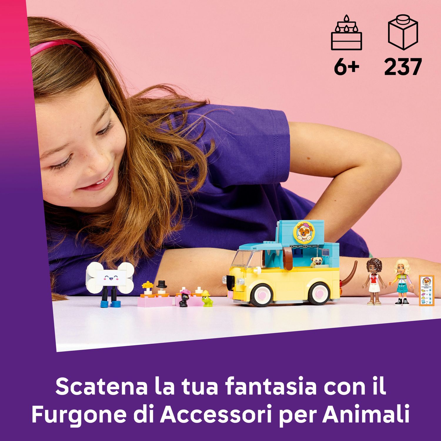 Lego friends 42678 – furgone di accessori per animali - LEGO FRIENDS