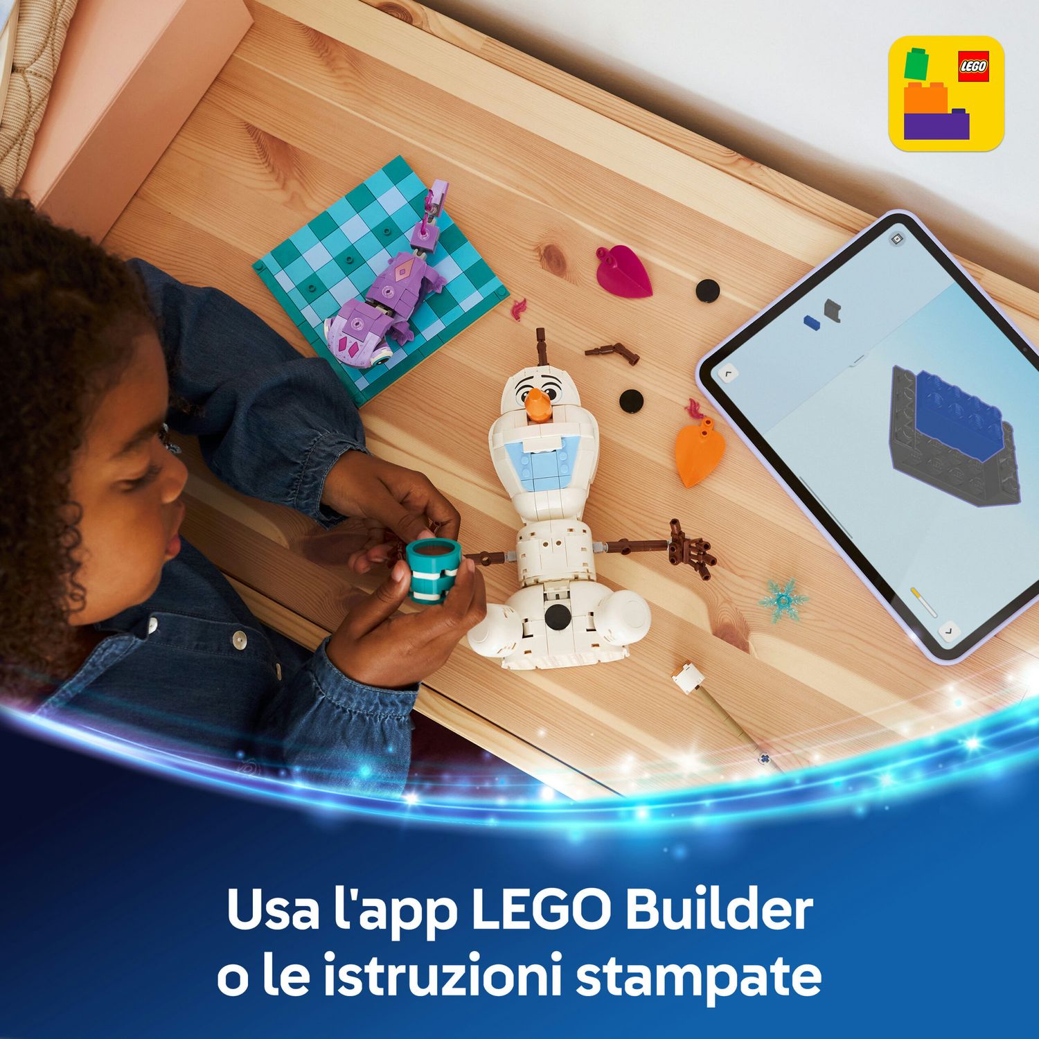 Lego disney frozen 43287 – picnic olaf bruni - Lego