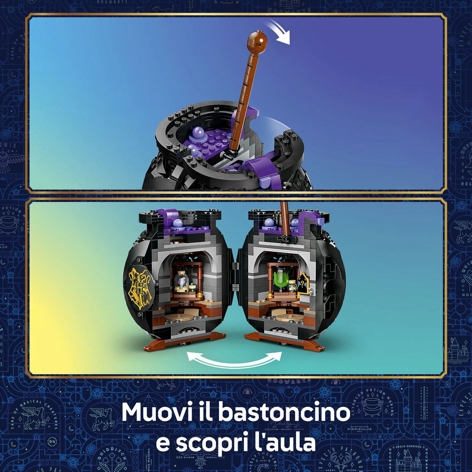 Lego harry potter 76464 – calderone pozioni segrete - Lego