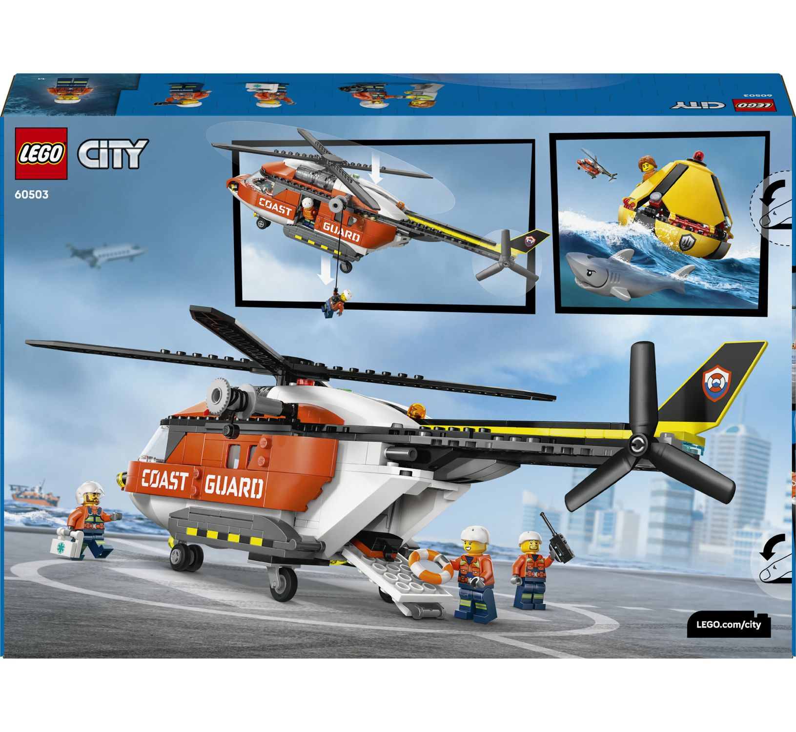Lego city 60503 – elicottero della guardia costiera - LEGO CITY