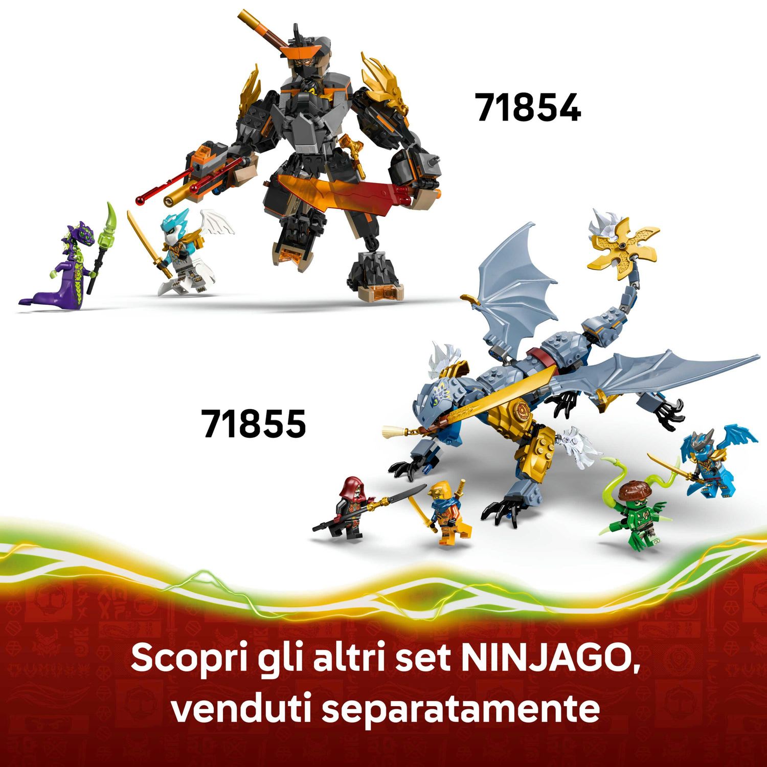 Lego ninjago 71854 – mech cole drago zane - LEGO NINJAGO
