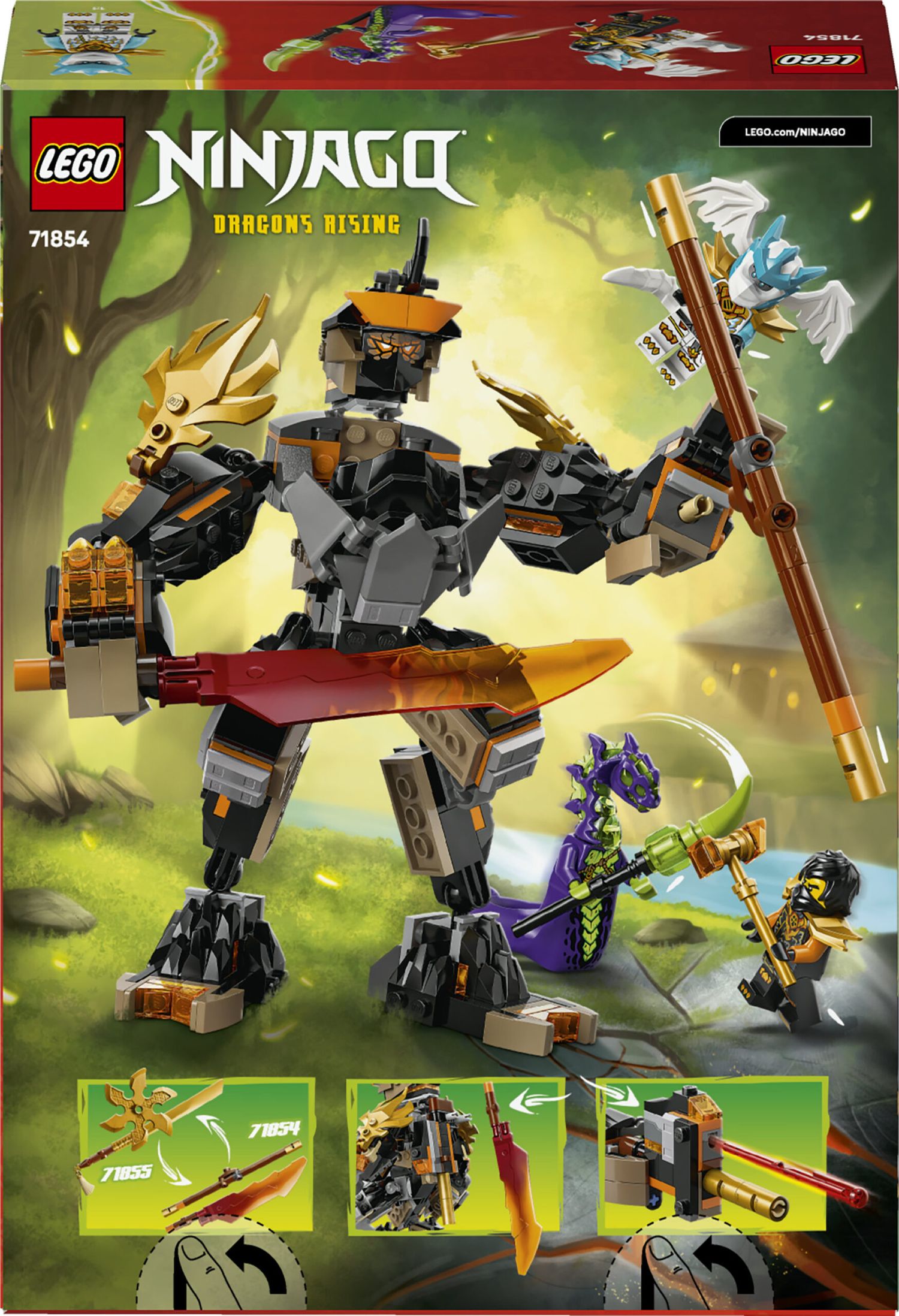 Lego ninjago 71854 – mech cole drago zane - LEGO NINJAGO