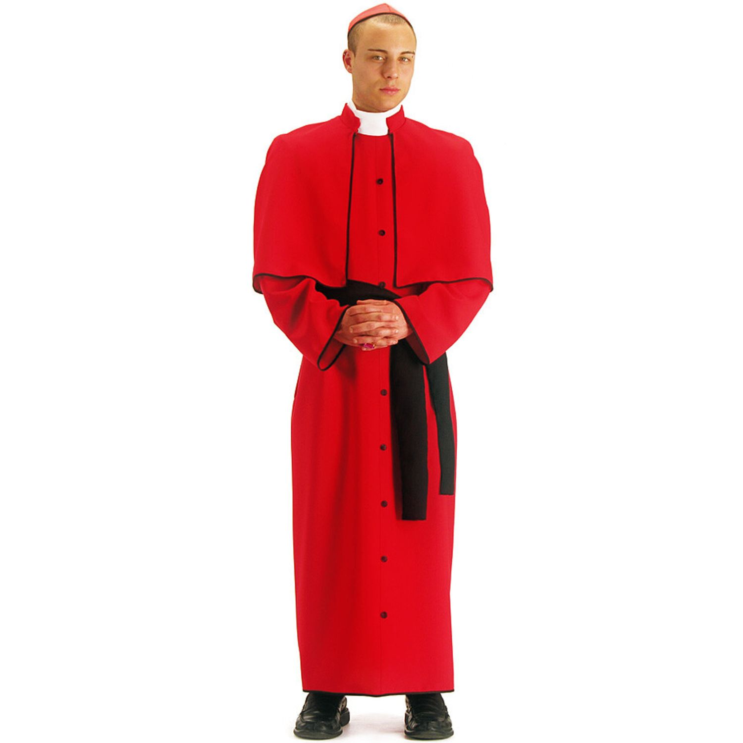 Costume cardinale adulto in busta con gancio - CARNIVAL TOYS