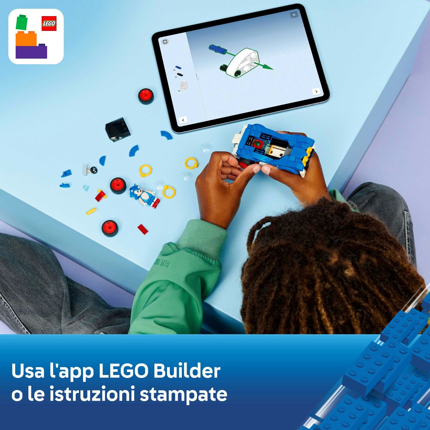 Lego sonic 77117 – sonic fulmine supersonico - Lego