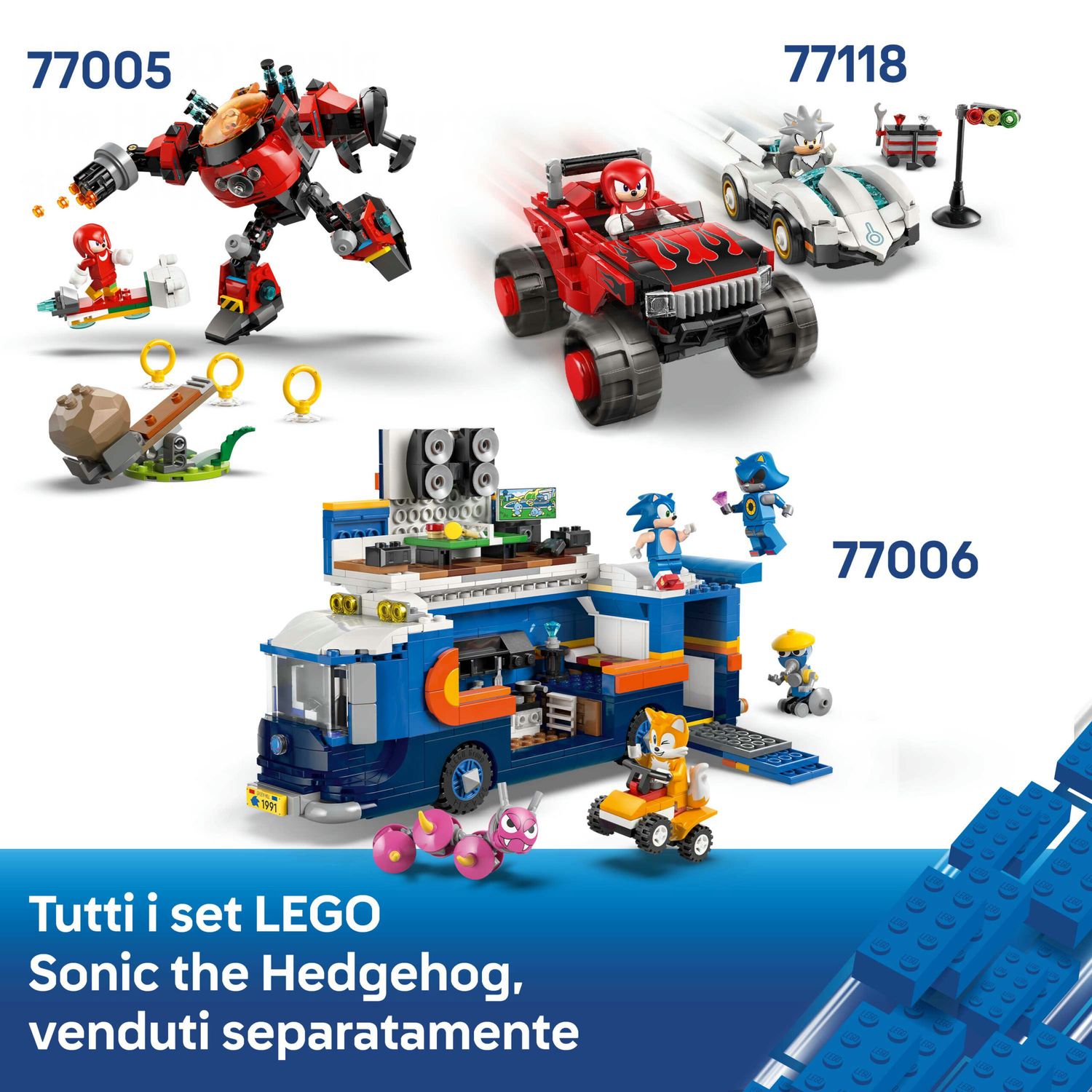 Lego sonic 77117 – sonic fulmine supersonico - Lego