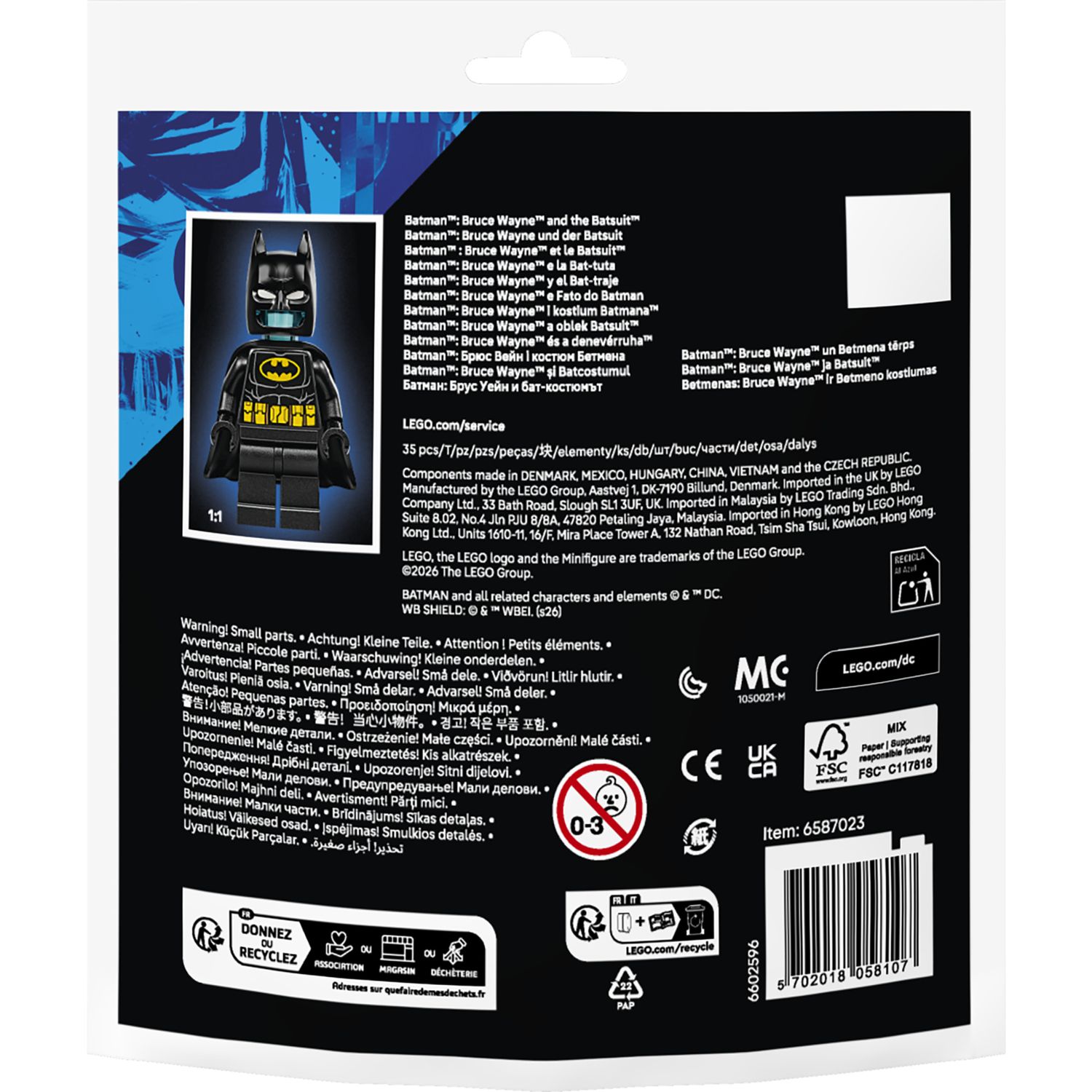 Lego 30726 batman™: bruce wayne™ e la bat-tuta - LEGO SUPER HEROES