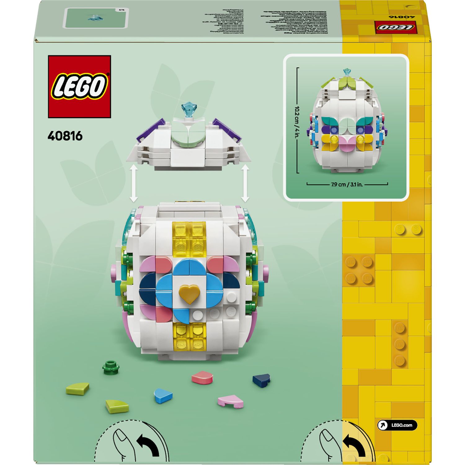 Lego 40816 uovo di pasqua decorativo - LEGO ICONS