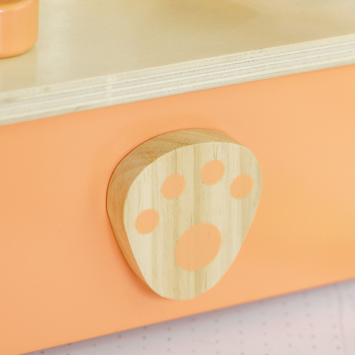 Cucina giocattolo per bambini 3-5 anni con fornello e 12 accessori in legno, multicolore - 