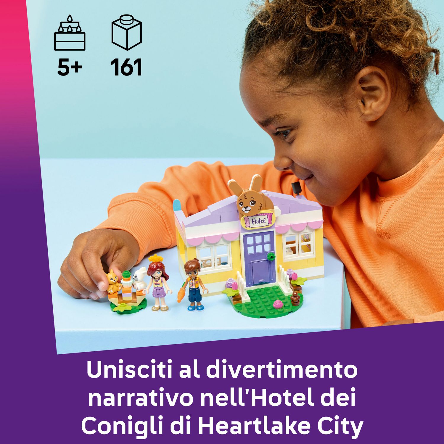Lego friends 42679 – hotel dei conigli heartlake - LEGO FRIENDS