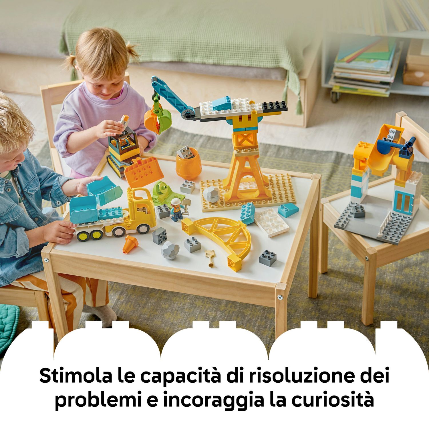 Lego duplo 10476 – cantiere e veicoli 3in1 - LEGO DUPLO