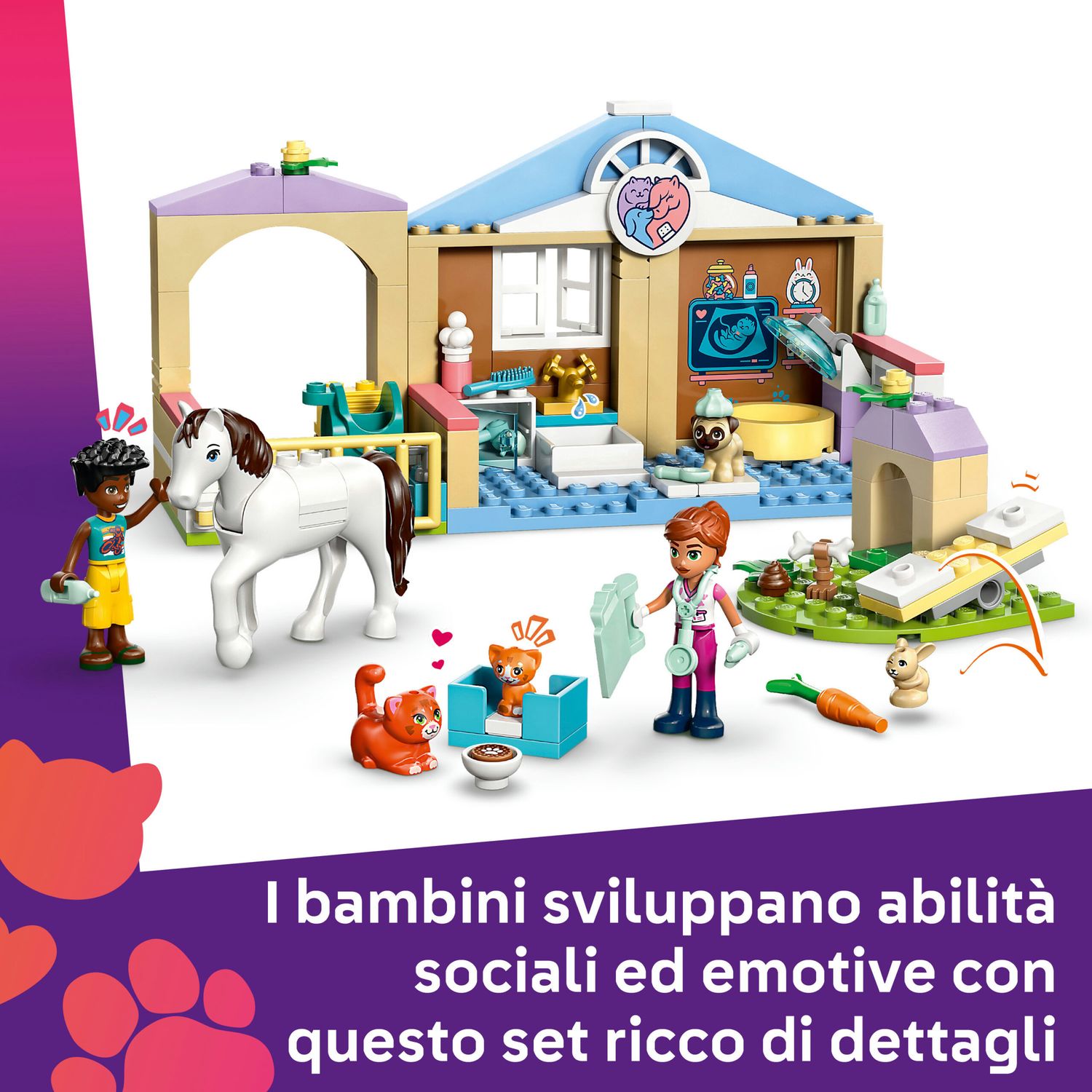 Lego friends 42696 – clinica veterinaria per animali - LEGO FRIENDS