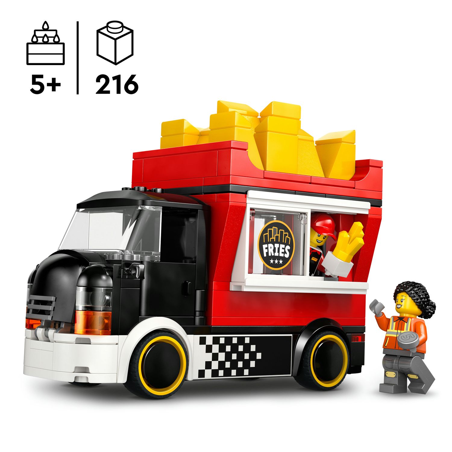Lego city 60488 – food truck patatine - LEGO CITY