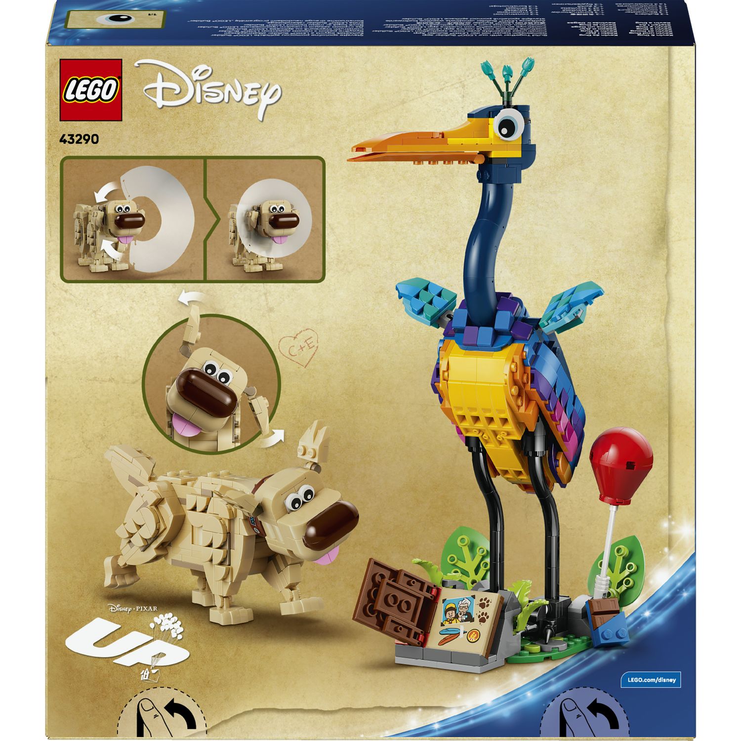 Lego - disney pixar 43290 kevin e dug - Disney, Lego