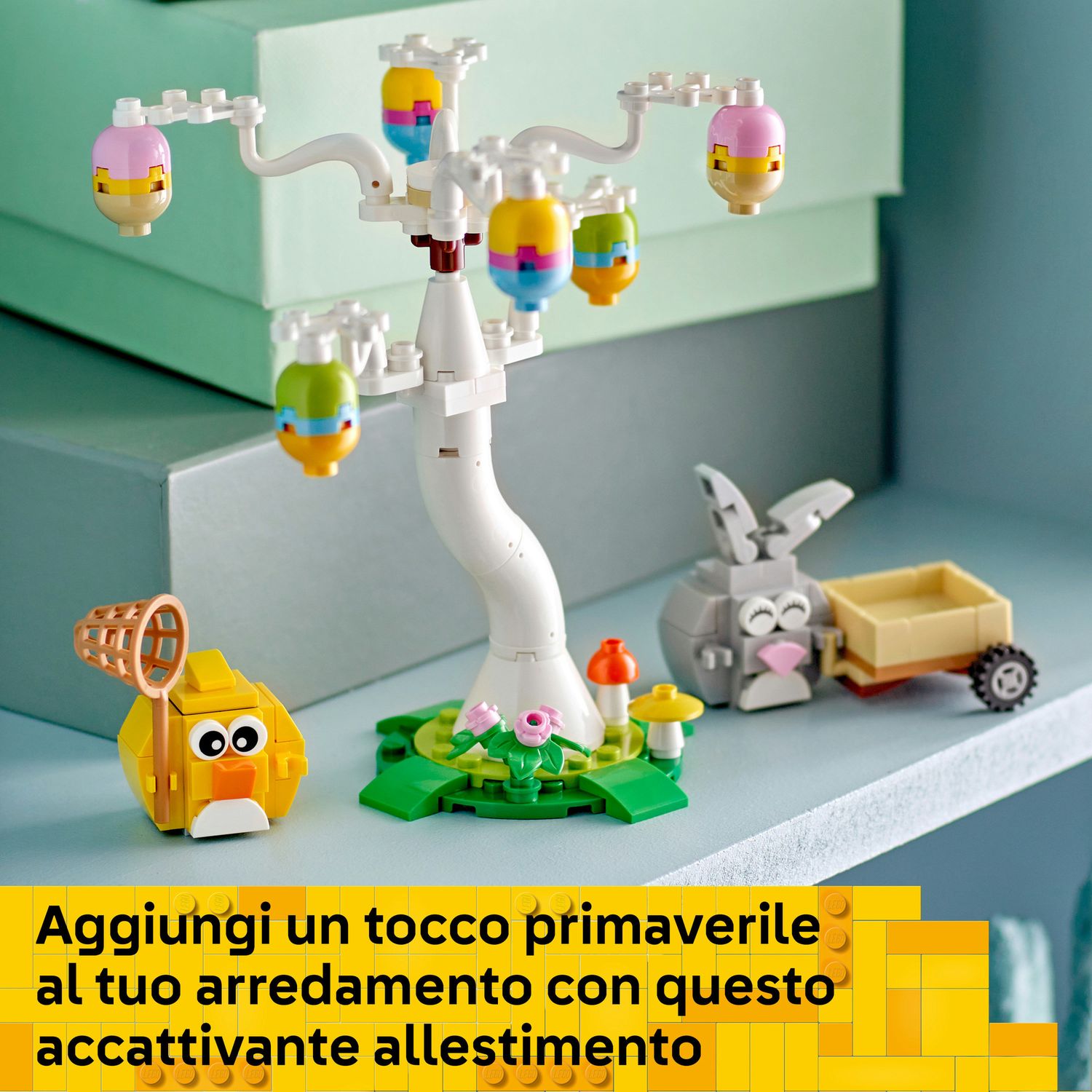 Lego 40808 coniglietto pasquale e caccia alle uova - LEGO ICONS