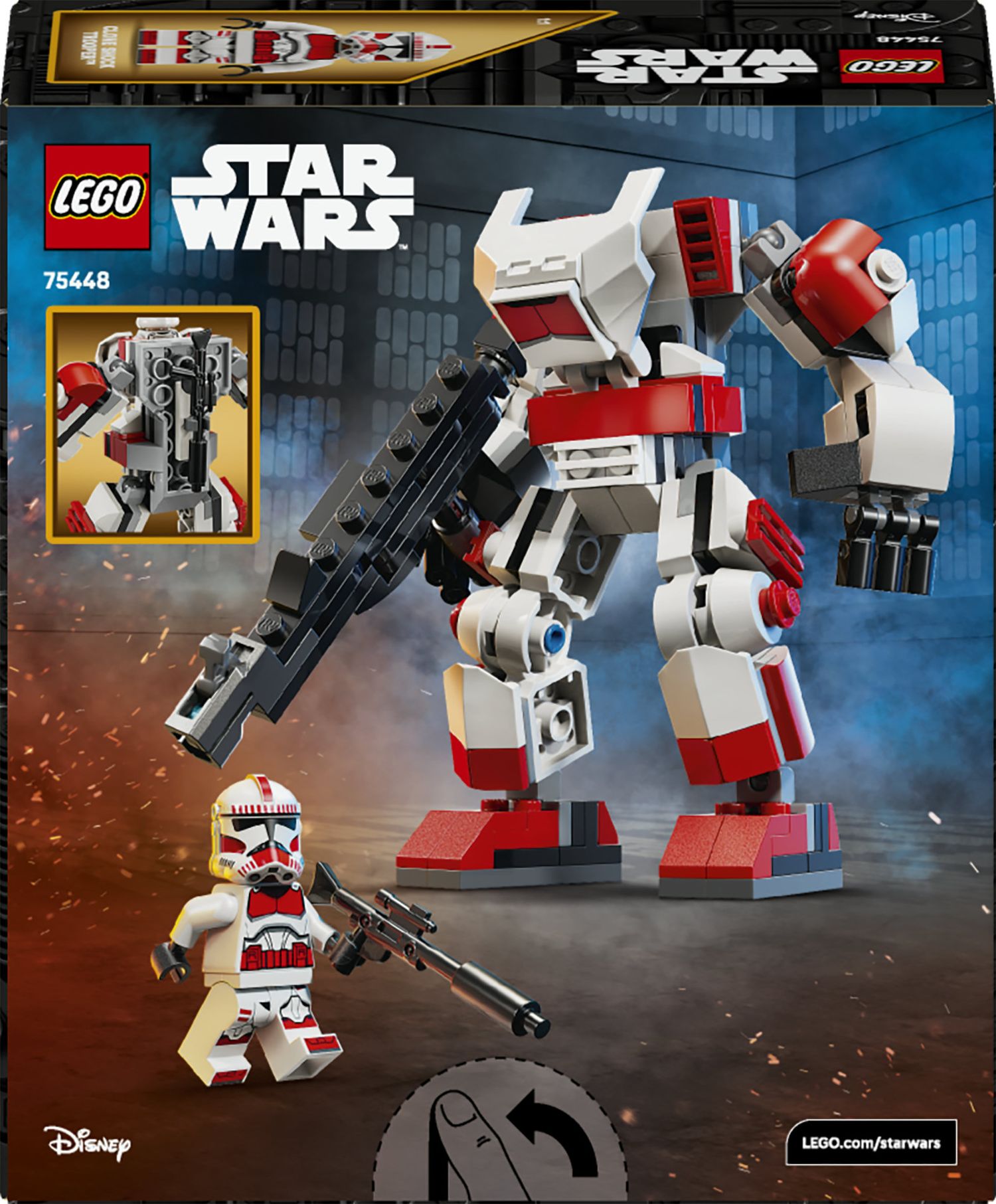 Lego star wars 75448 – mech shock trooper - Lego