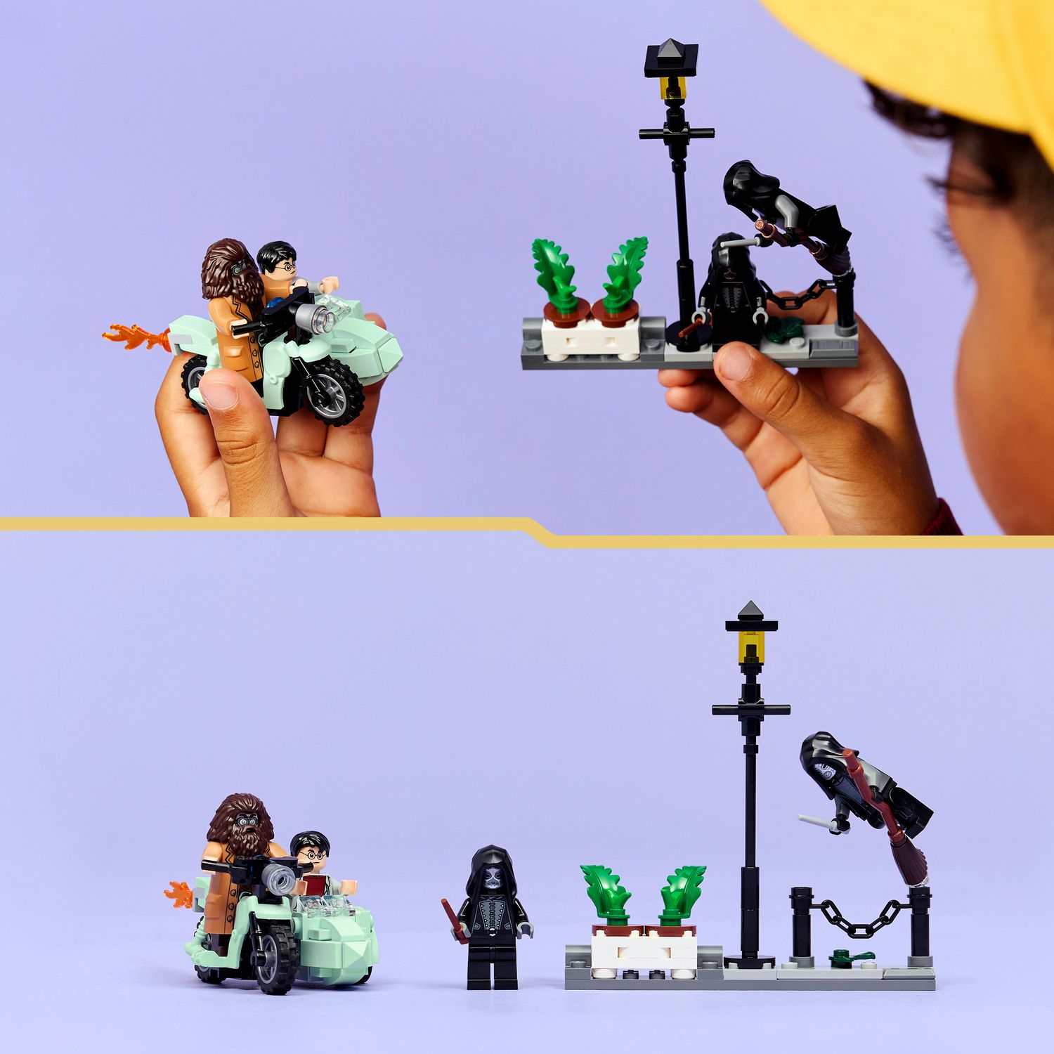 Lego harry potter 76459 – fuga privet drive hagrid - Lego