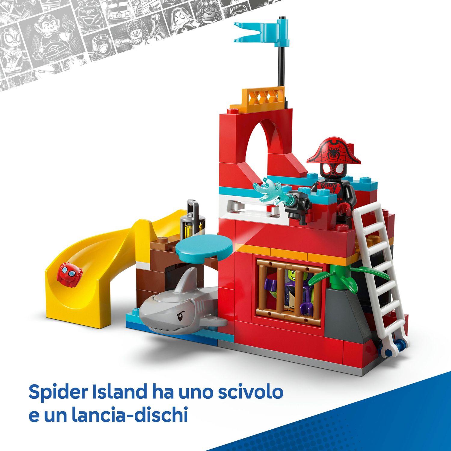 Lego ǀ marvel 11208 nave pirata del team spidey - LEGO SUPER HEROES