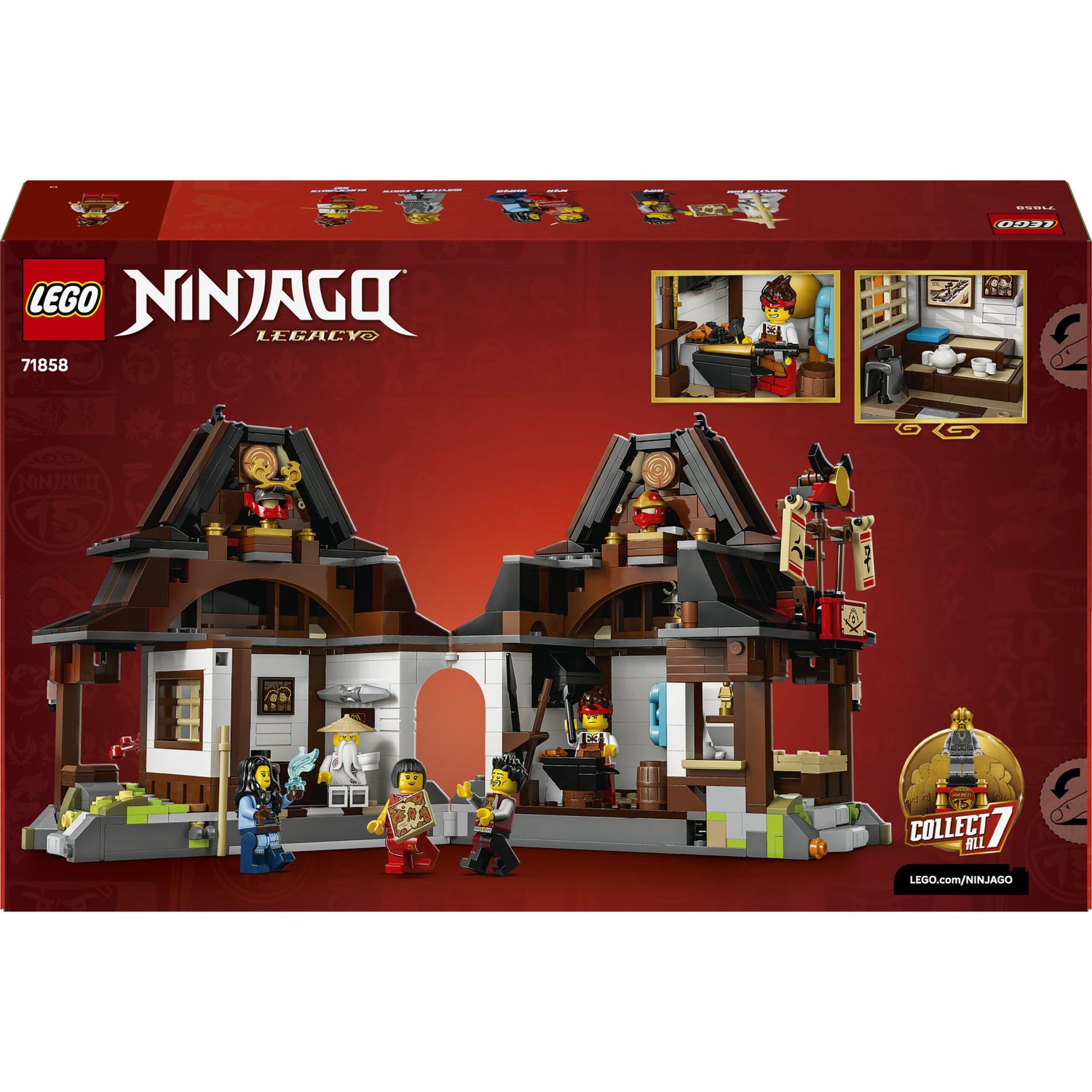 Lego ninjago 71858 – four weapons blacksmith 15° anniversario - LEGO NINJAGO