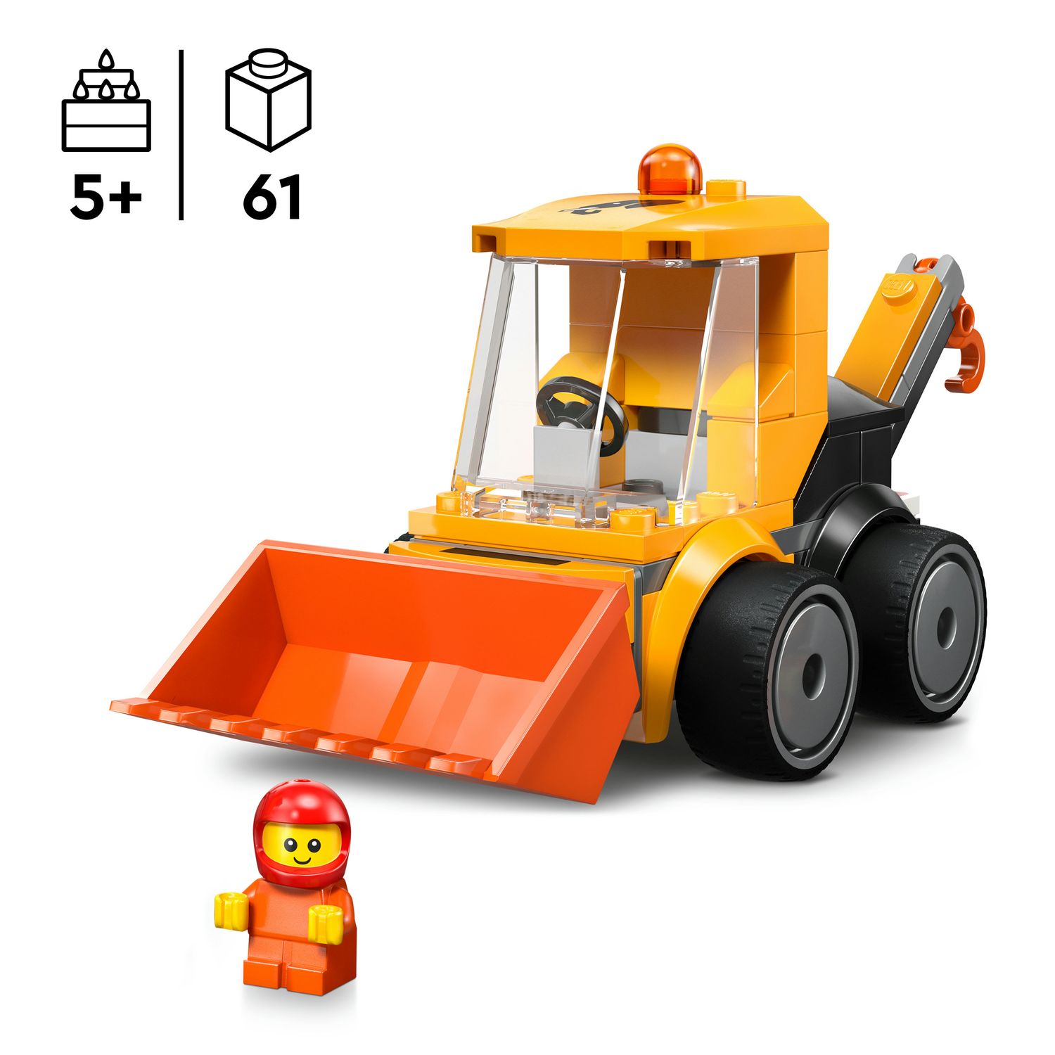 Lego city 60483 – ruspa da cantiere - LEGO CITY