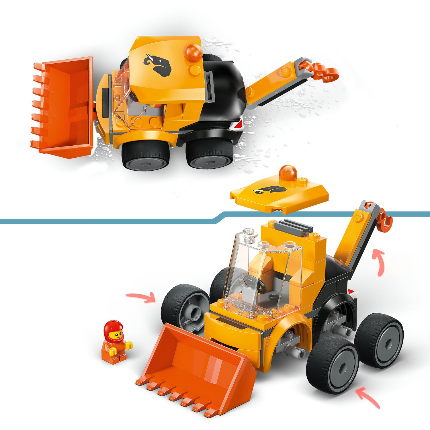 Lego city 60483 – ruspa da cantiere - LEGO CITY