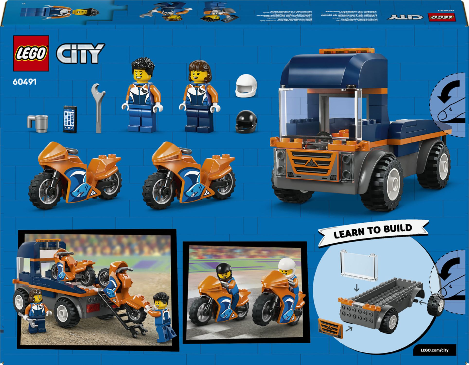 Lego city 60491 – trasportatore di moto - LEGO CITY