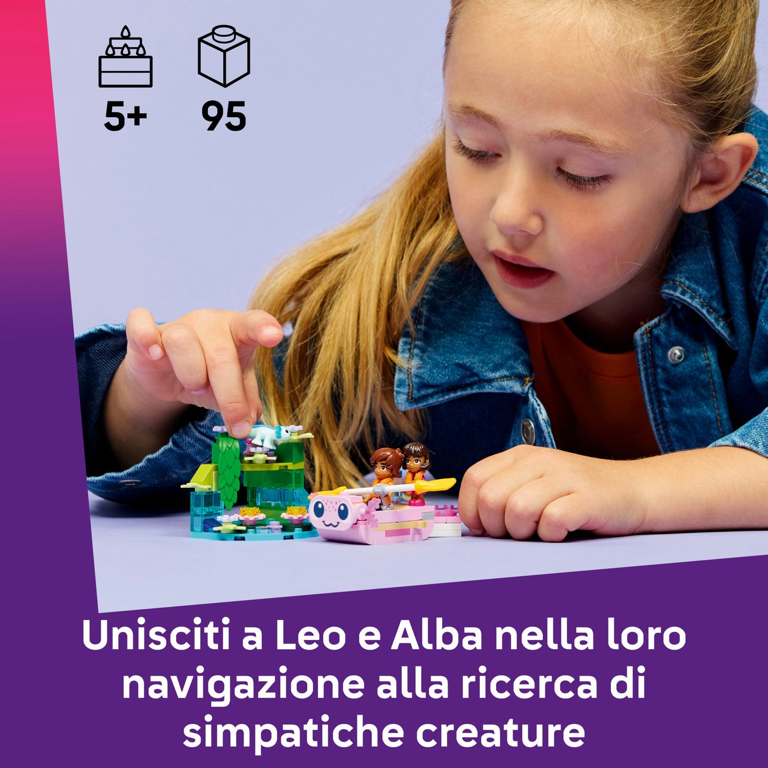 Lego friends 42681 – barca d'avventura axolotl - LEGO FRIENDS