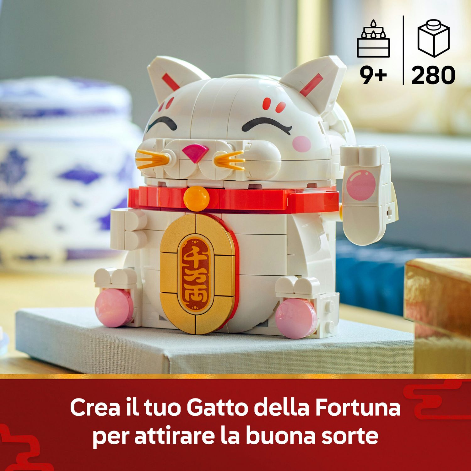 Lego 40813 – gatto della fortuna - Lego