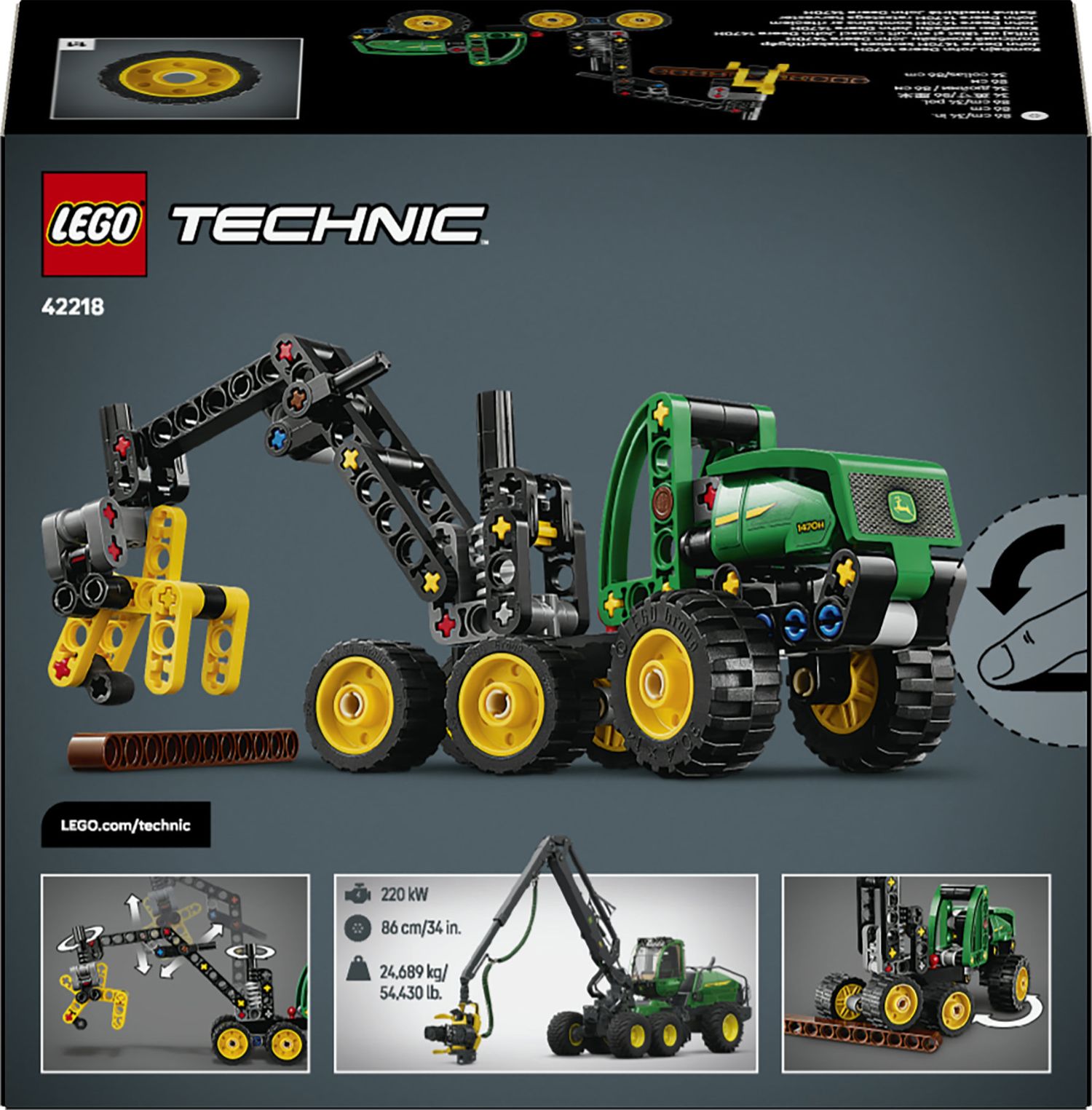 Lego technic 42218 – mietitrebbia john deere 1470h - LEGO TECHNIC