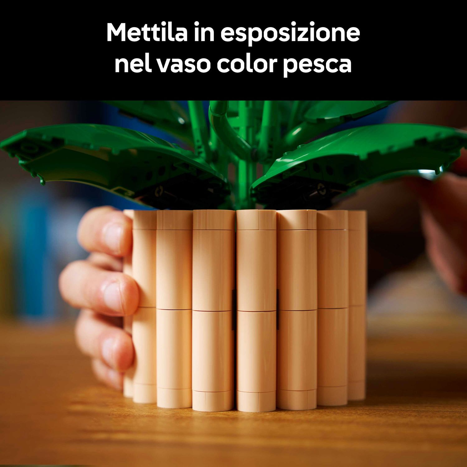 Lego botanicals 11504 – spatifillo pianta artificiale con vaso - Lego