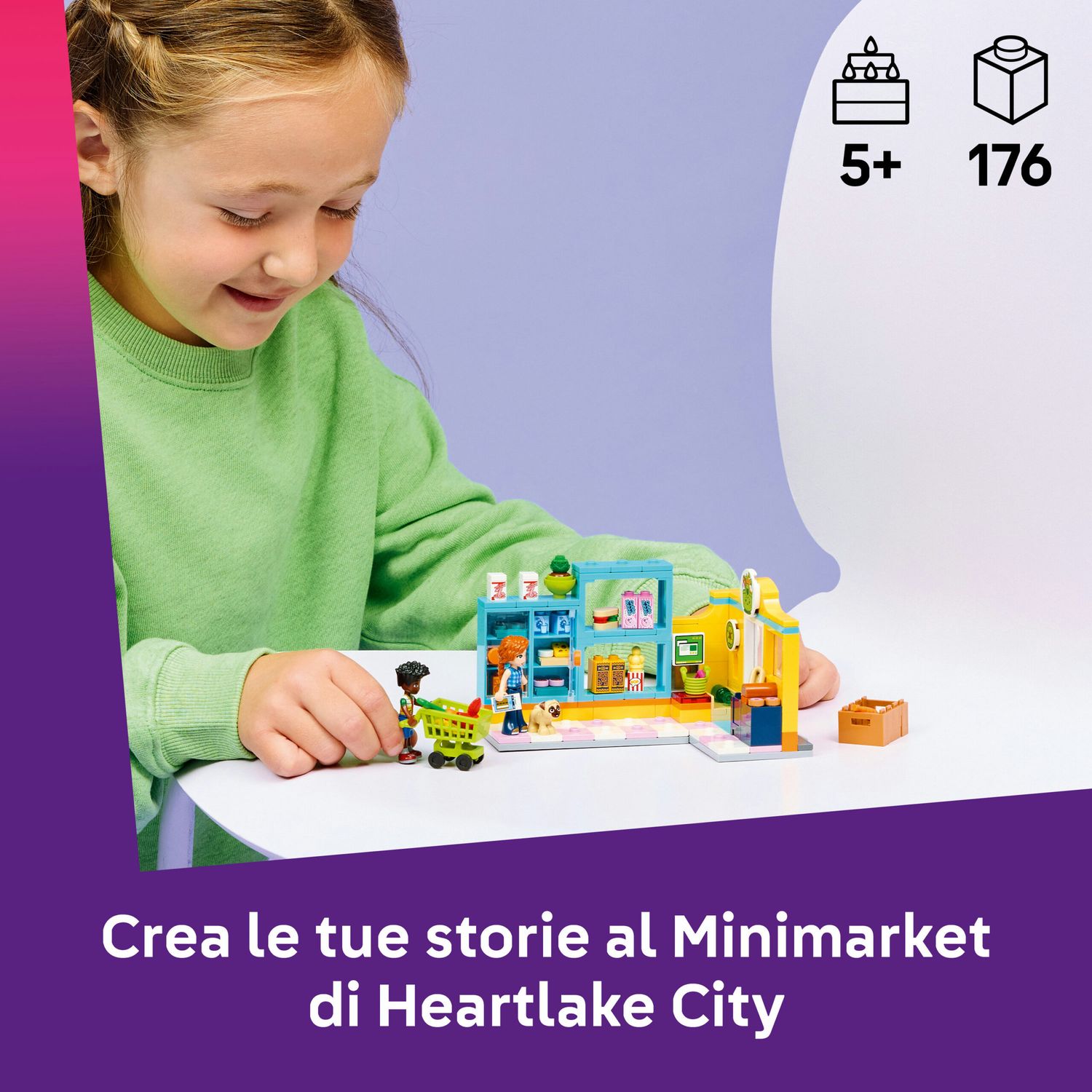 Lego friends 42680 – minimarket heartlake city - LEGO FRIENDS