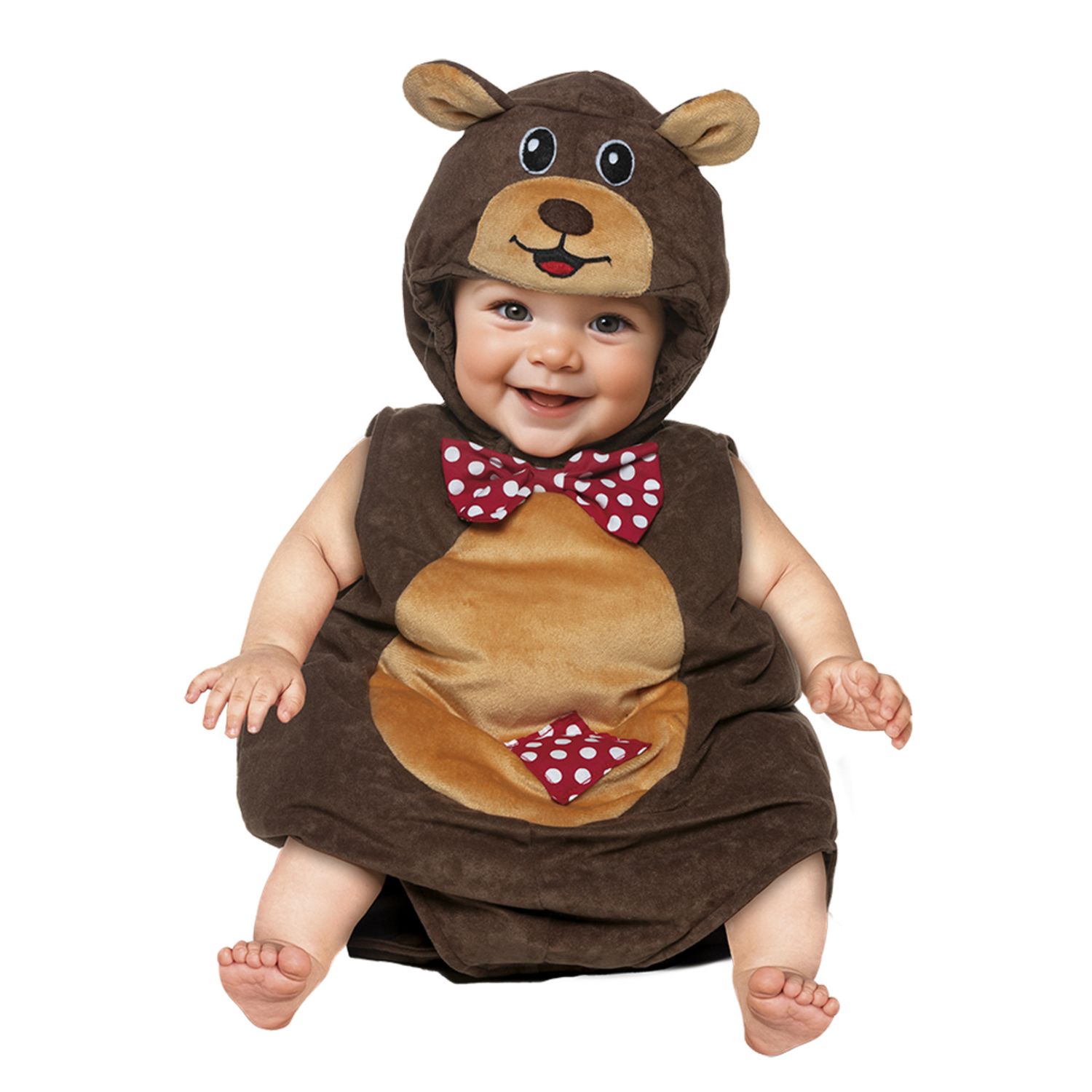 Costume orsetto baby neonato 6-12 mesi - carnaval queen - CARNAVAL QUEEN